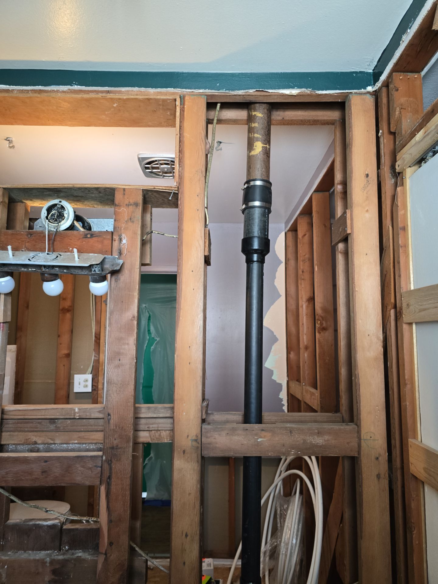 Installing New Piping and Checking Underneath Home by Us Plumbing