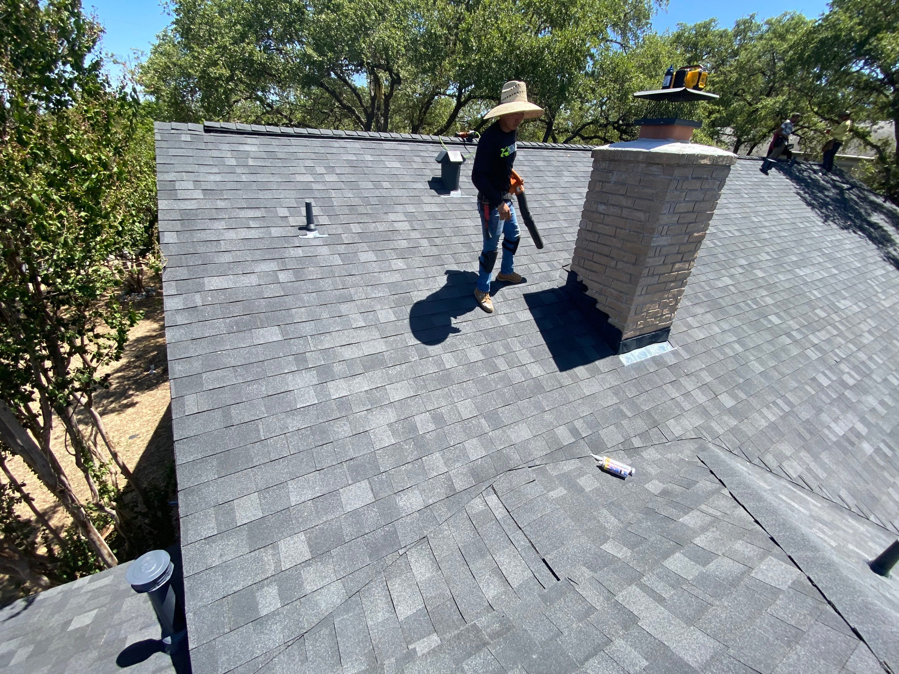 San Antonio Roof Project by Bison Roofing  