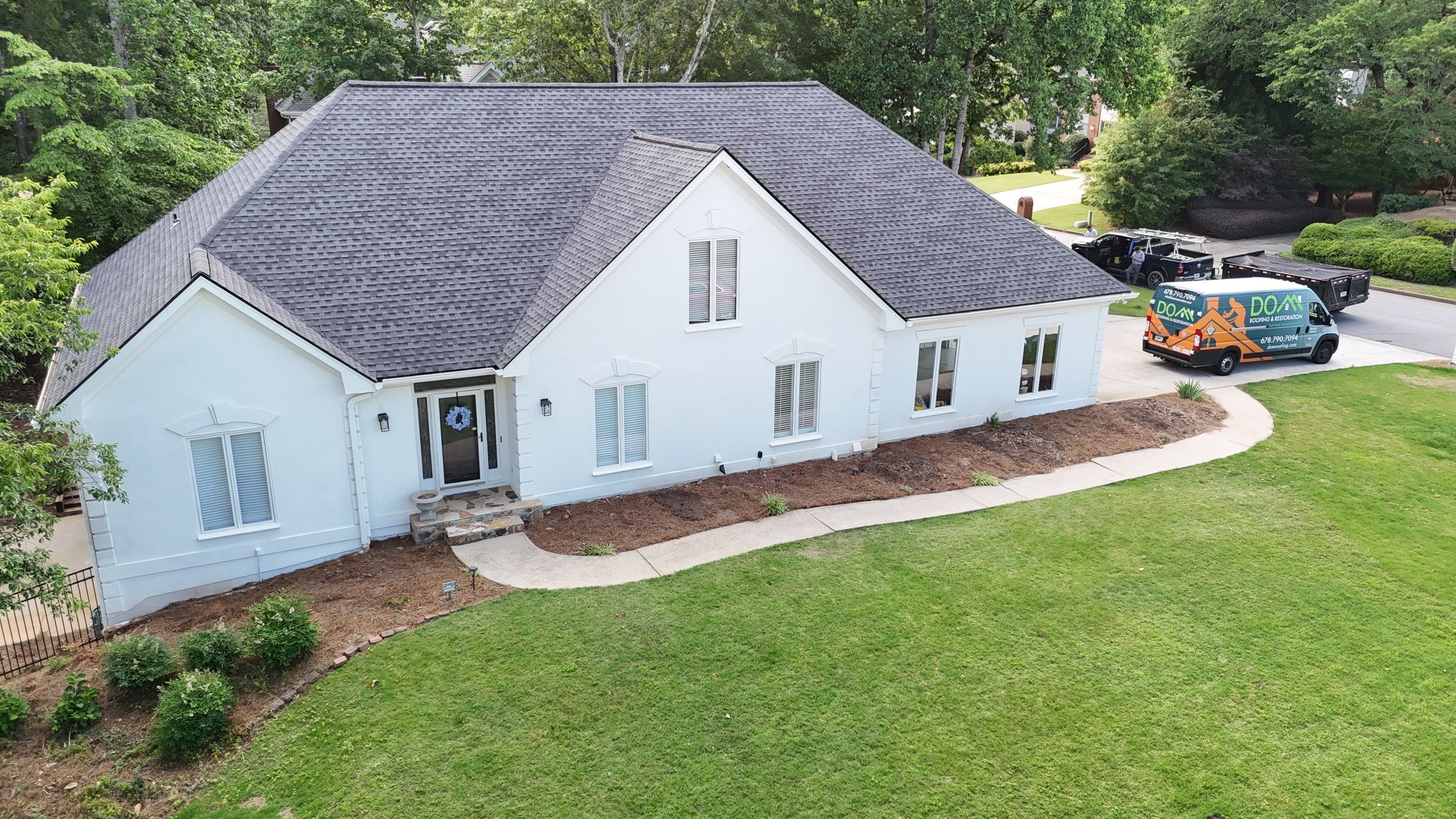  Lackland Court  Norcross Roof Replacement  by Dom Roofing & Restoration