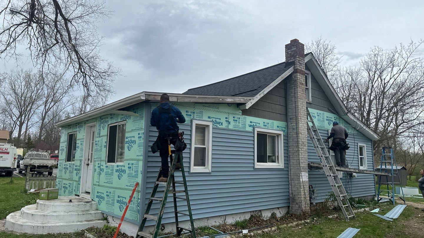 Siding Replacement using Alside Oddysee D4 by 180 Contractors