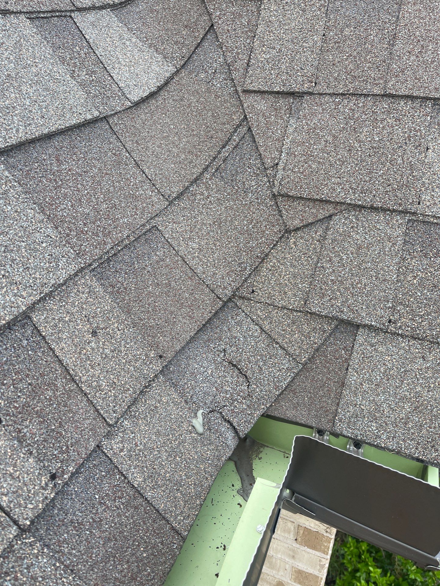 Hail Damage using Owen's Corning Duration (Lifetime) Shingles by Roof Repair Company