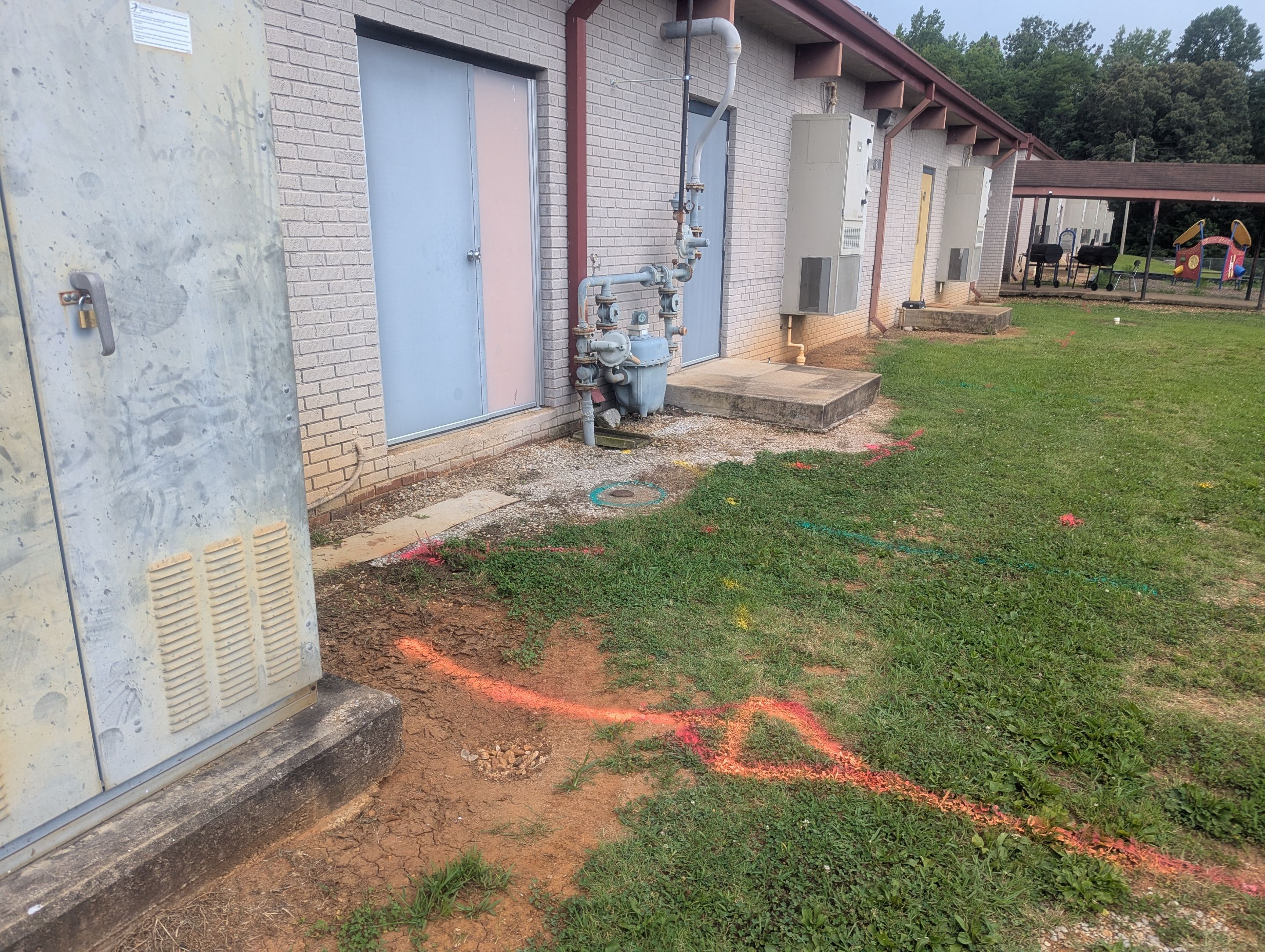 Utility Locate and GPR (School Project) by Alsip Locating Service, LLC
