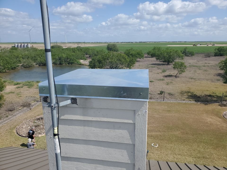 Chimney Cap Replacement  by Lighthouse Roofing
