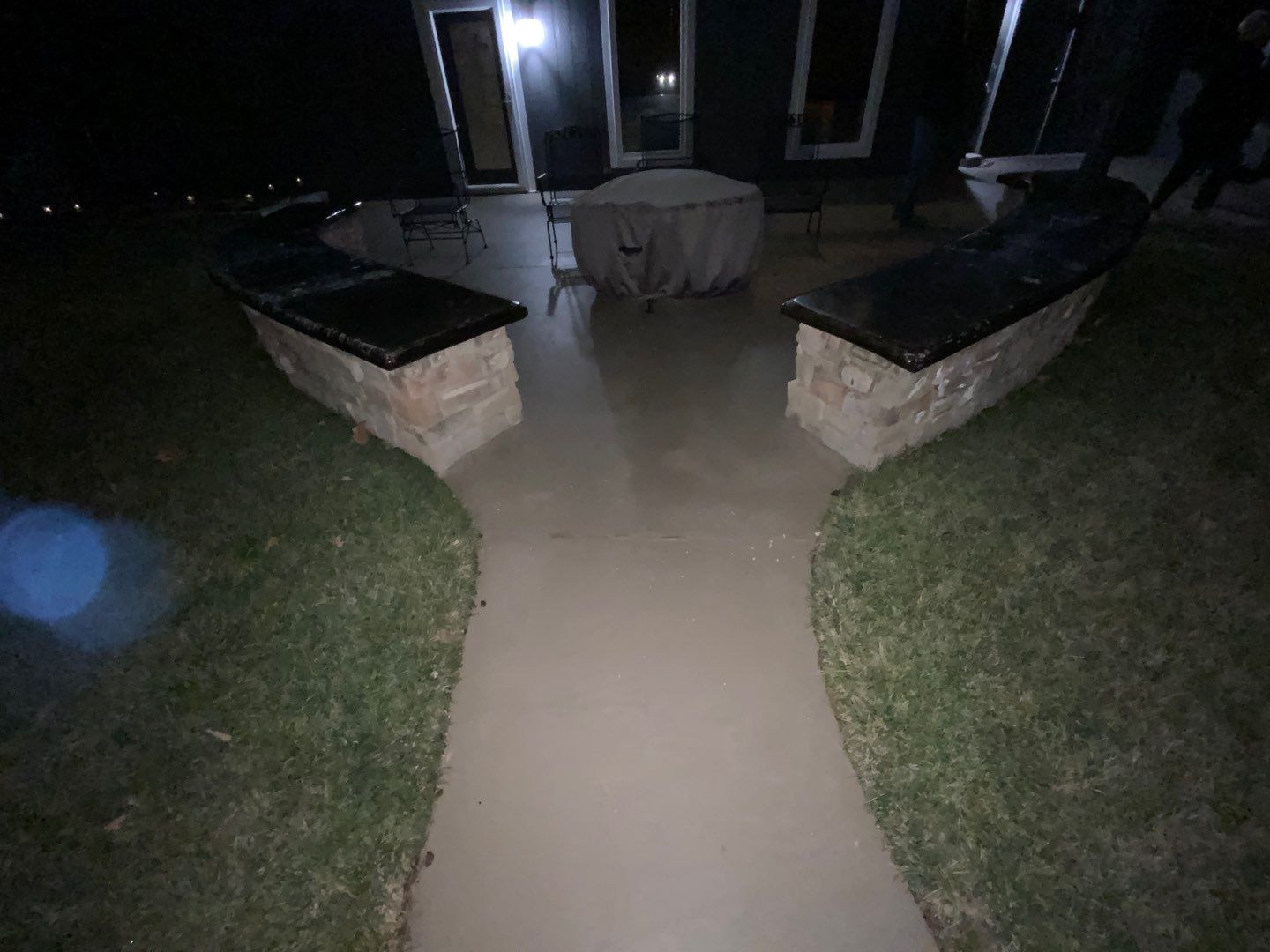 Patio using Domino  by Select Painting, Coatings & Garage Cabinets