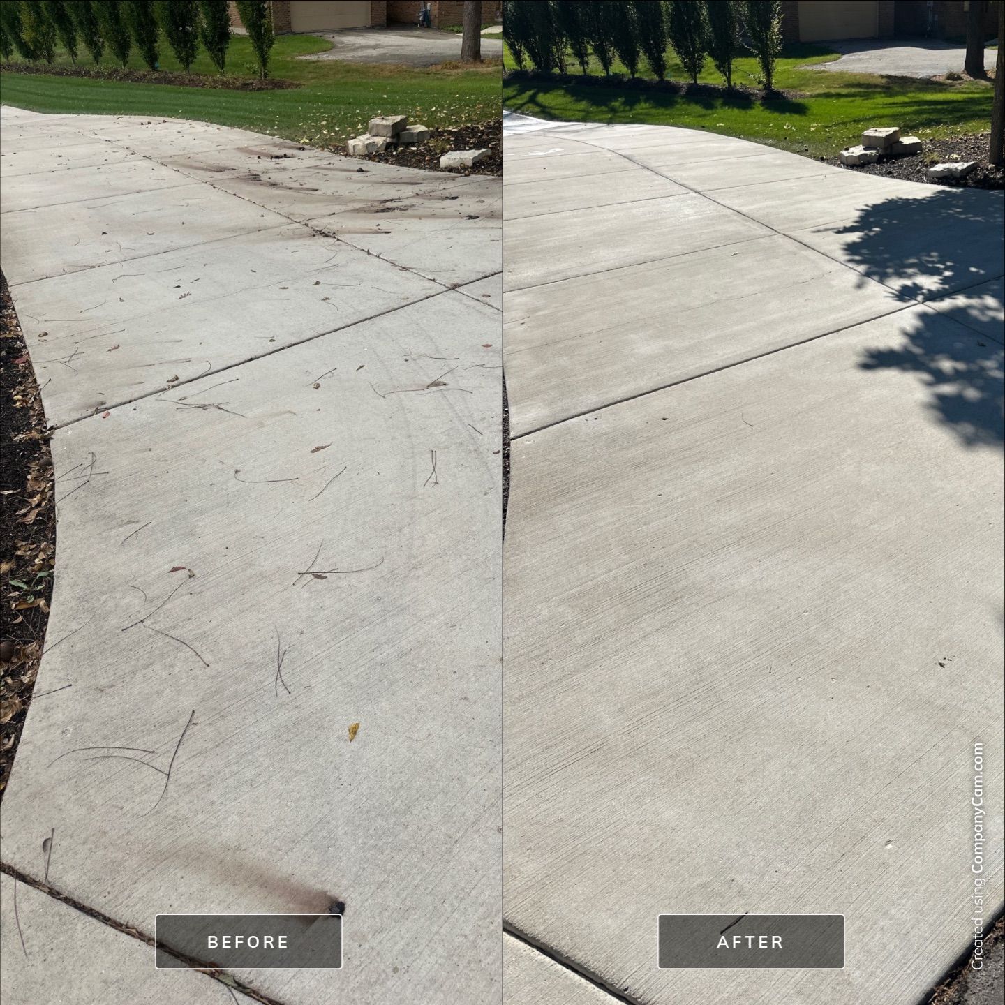 Project in Lake Geneva by Simmons Power & Soft Washing