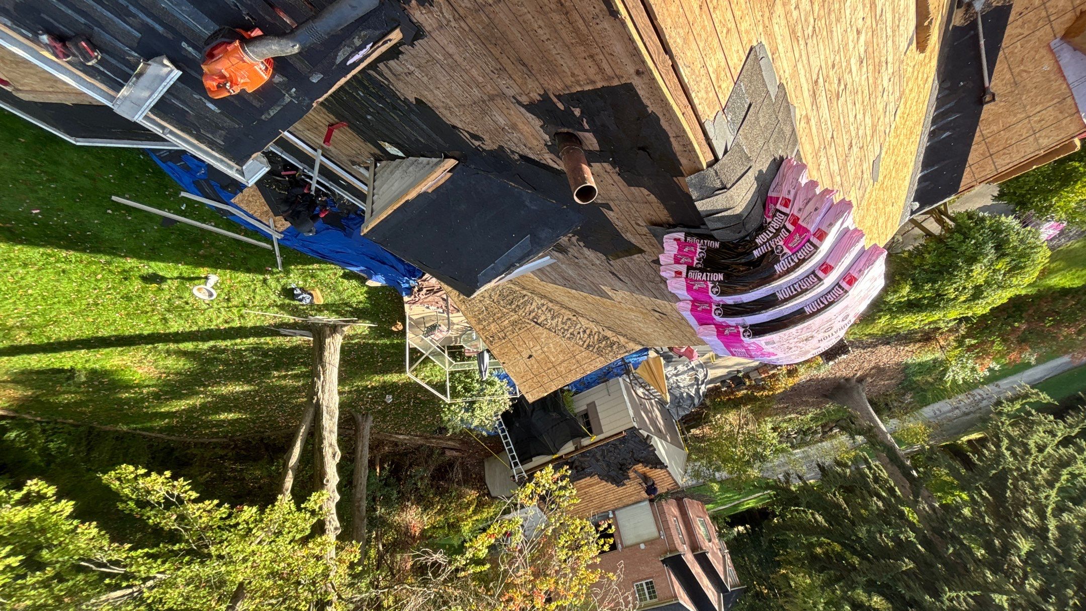 Roof Replacement using Owens Corning Driftwood by 180 Contractors
