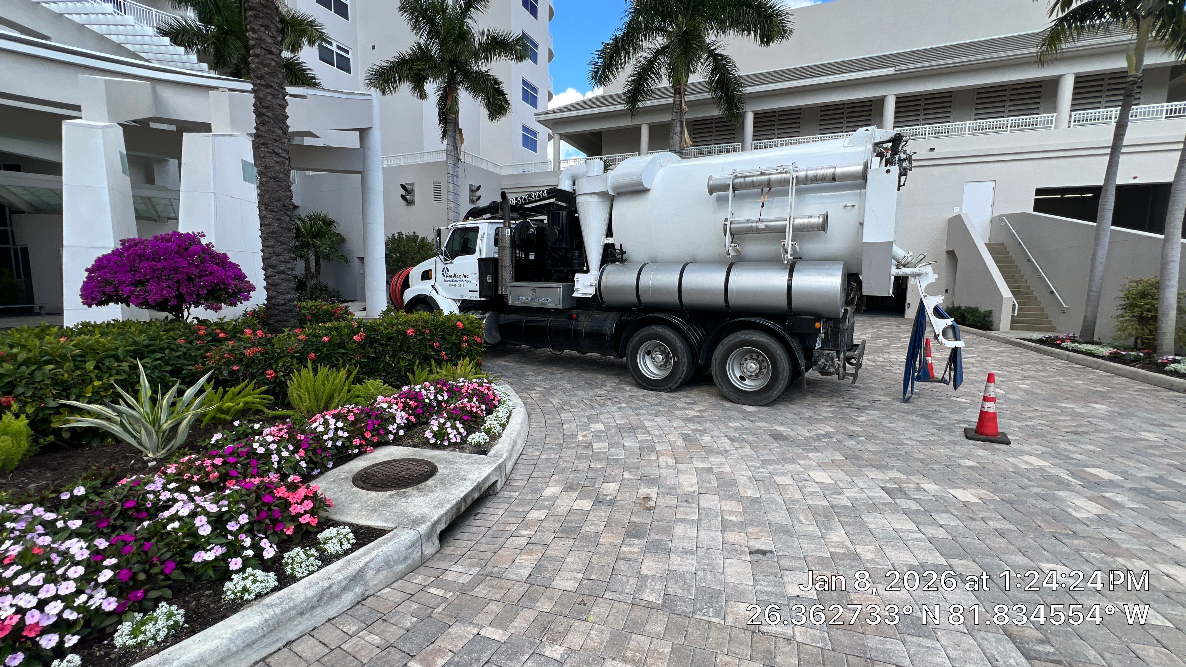 Bonita Bay Condo Stormwater System Maintenance with PRS by APS Power & Water
