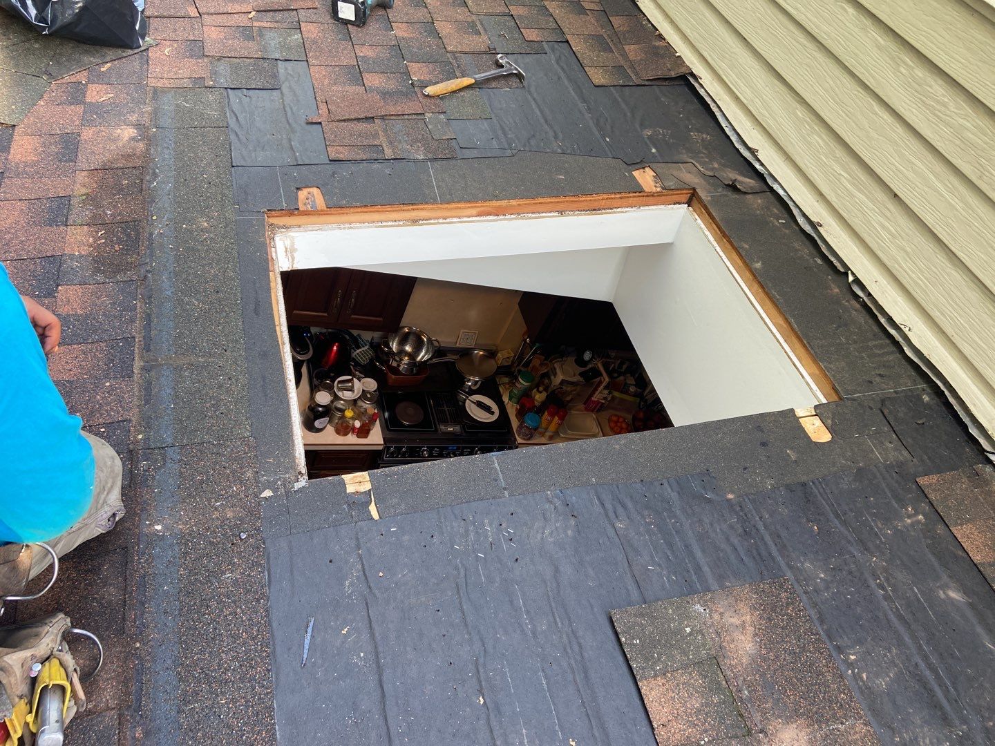 Skylight Installation and Roof Repair by Morris Renovations Inc