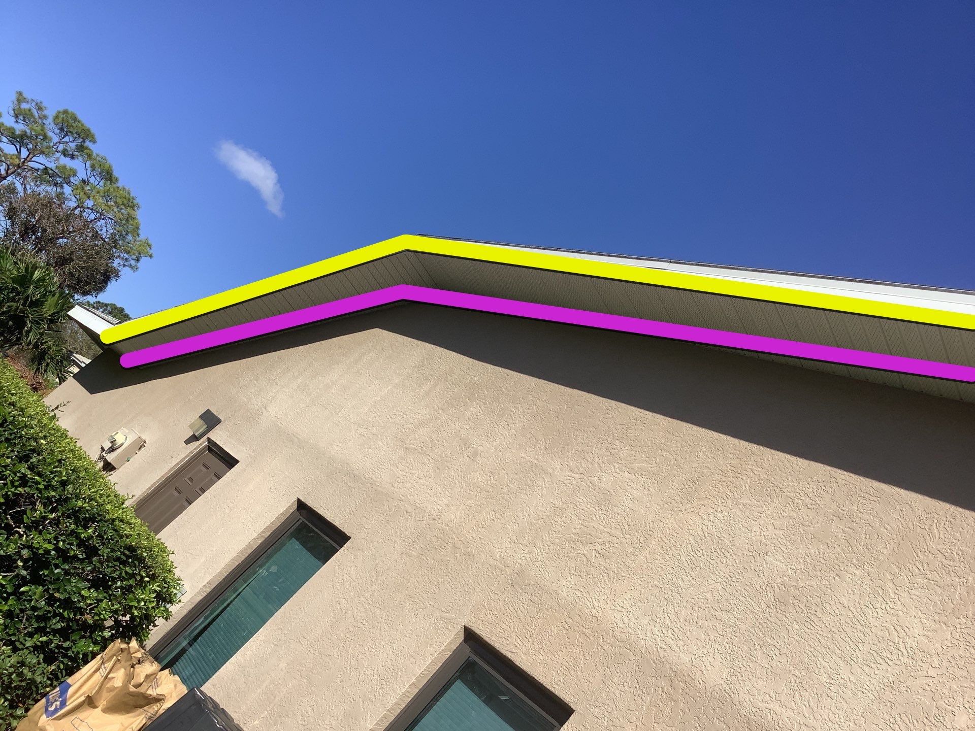 Black Seamless Gutters in Sarasota FL by Gutter Professors