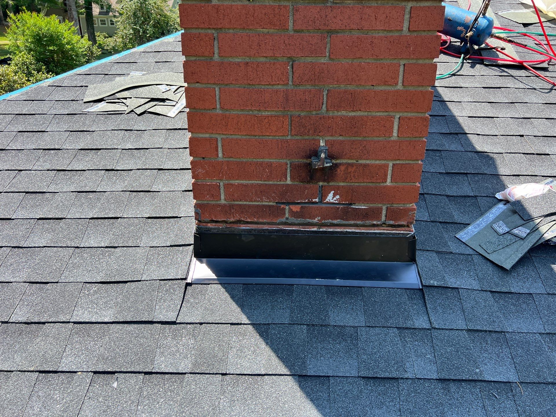 Residential Roofing Installation using GAF Timberline HDZ Charcoal by RISE Roofing & Restoration, LLC