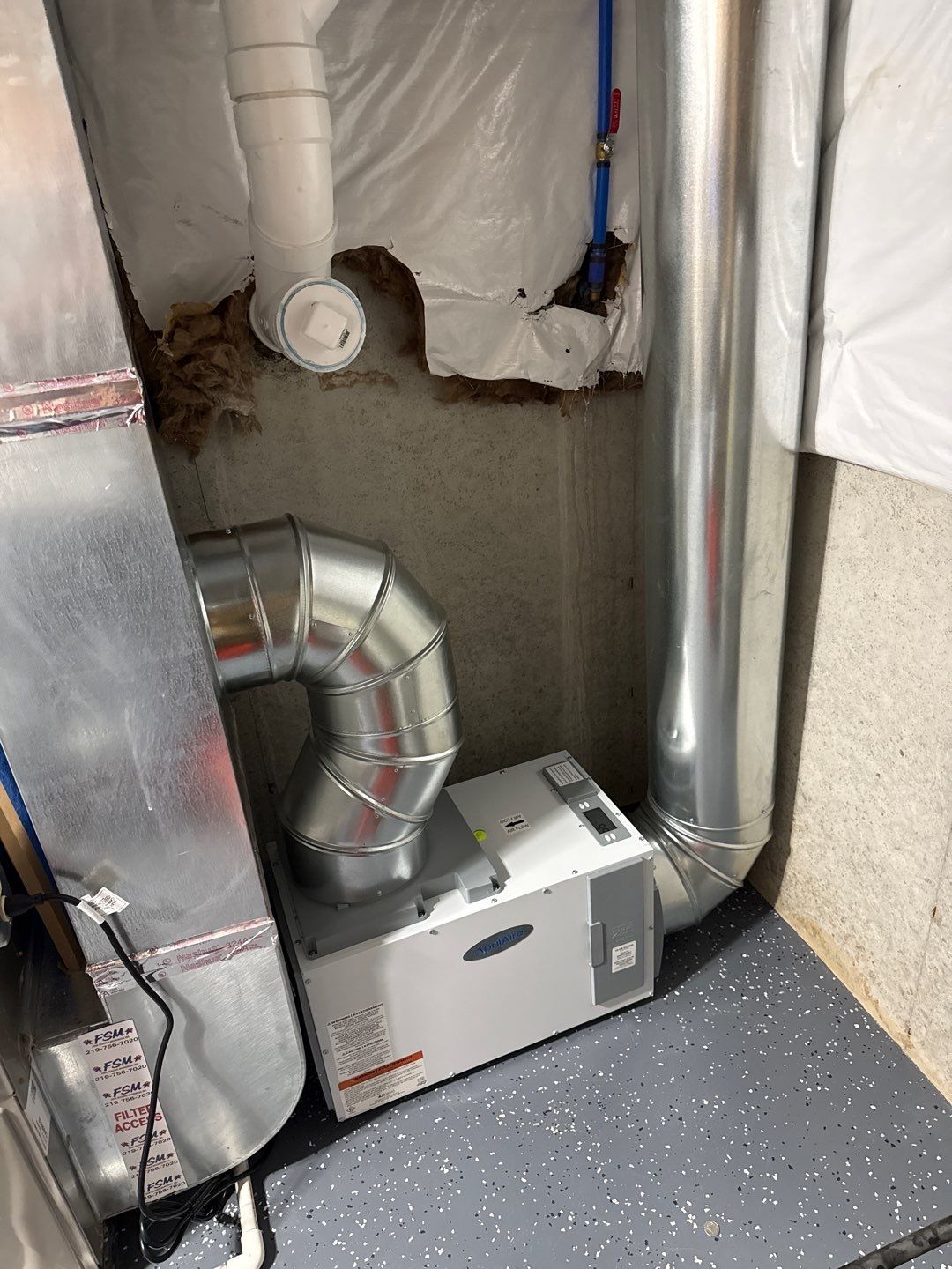 Full HVAC System Upgrade with Mini Split and Humidifier in Portage by Always Ready Repair
