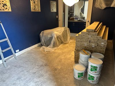 Lewisville Home Flooring Restoration and Multi-Room Interior Renovation