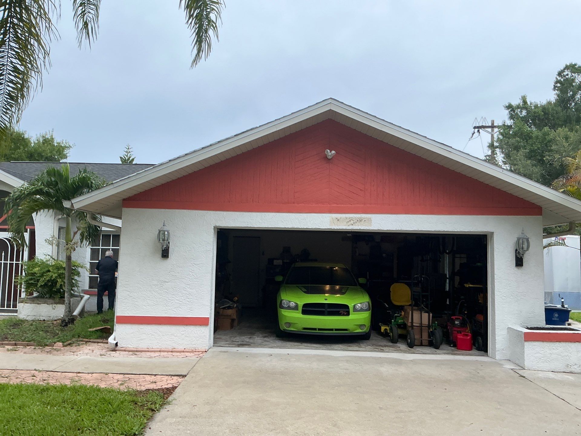White Seamless Gutters with Splash Guards in North Fort Myers FL by Gutter Professor   by Gutter Professors