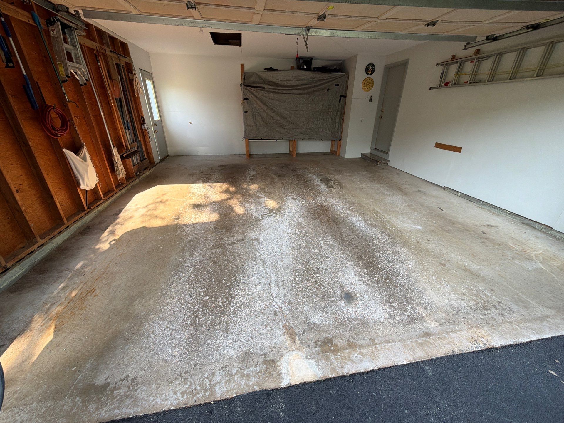 Vintage Silverado Garage Coating by NG Masonry & Construction LLC