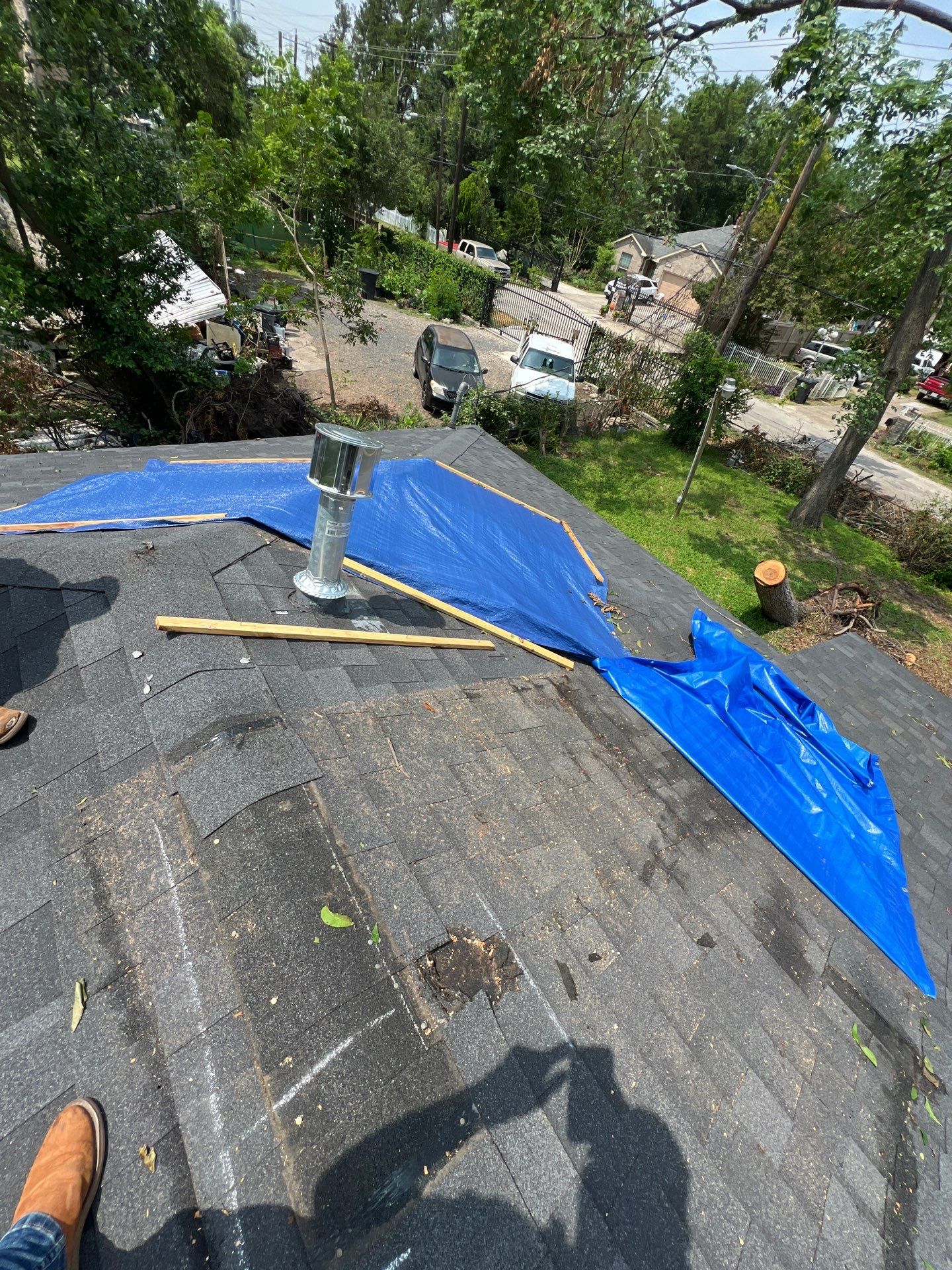 Residential Roofing Repair using Owen's Corning Duration (Lifetime) Shingles by Roof Repair Company