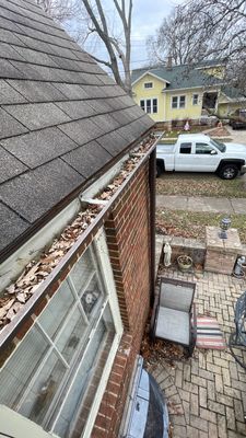 Turtle Shell gutter protection installation in Batavia, IL 60510, photograph 13