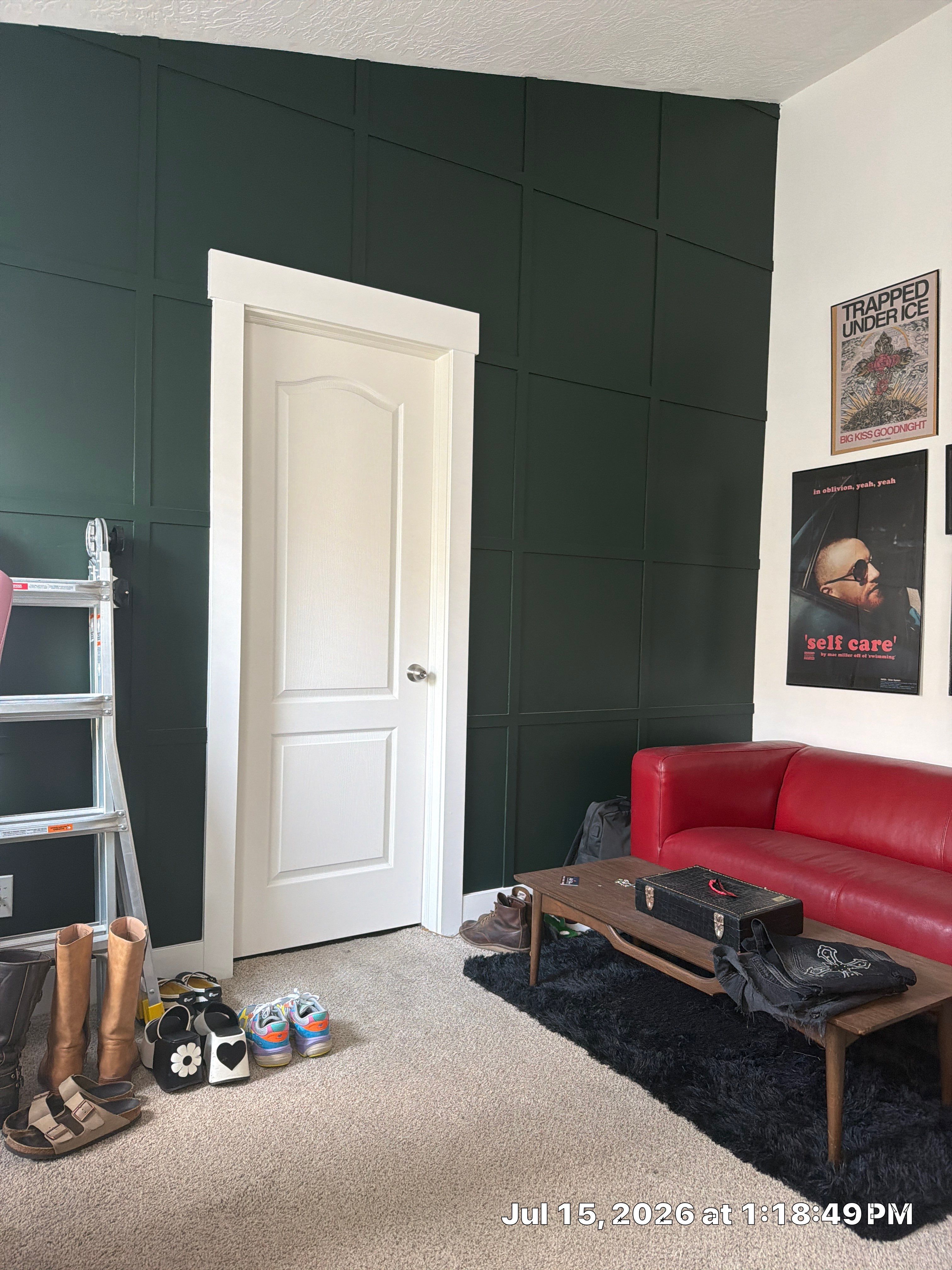 Custom Board and Batten Accent Wall in South Salt Lake by CompanyCam Sales Demo