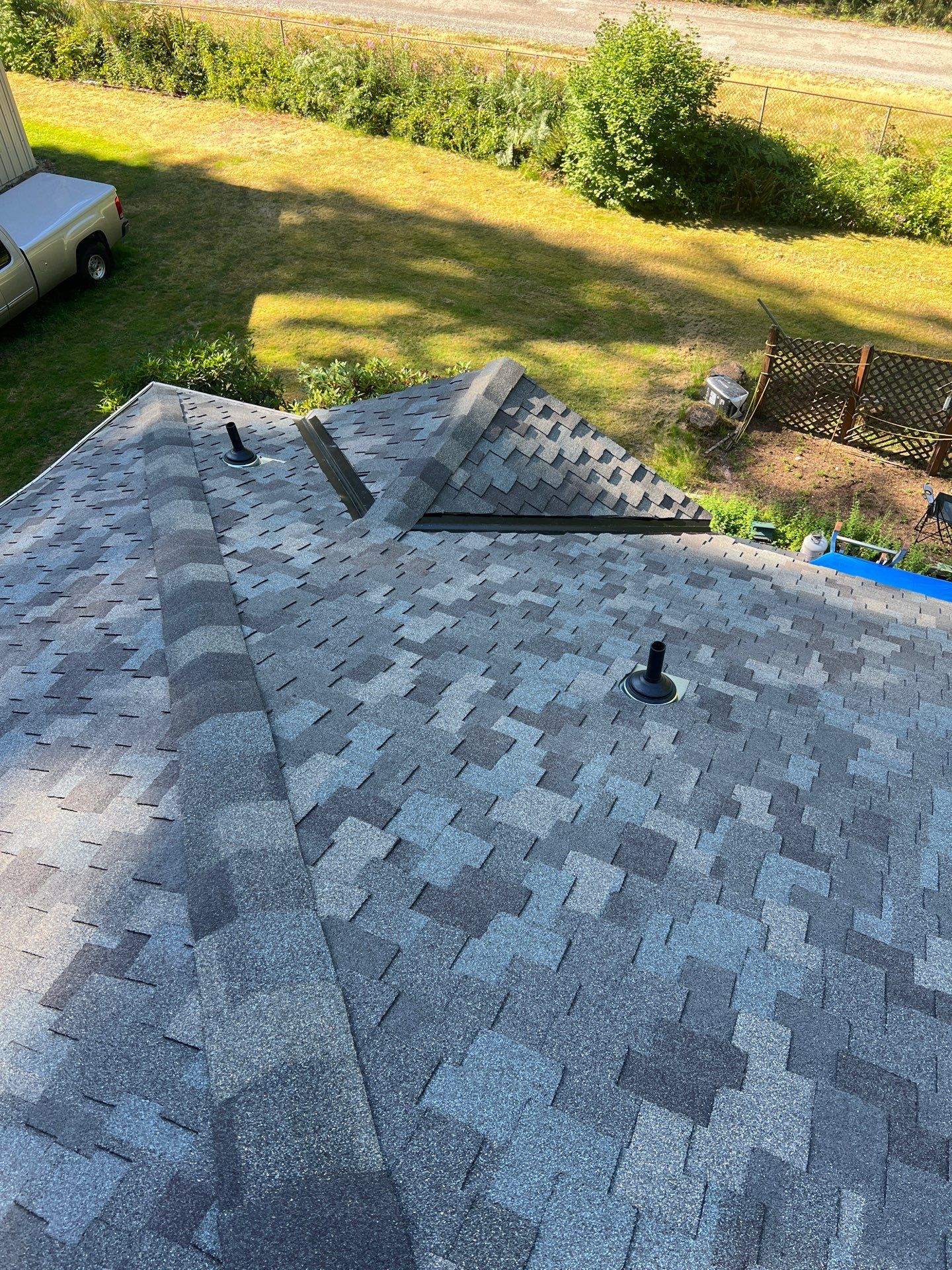 Residential Roofing Installation using GAF HDZ Shingles by Roofing Formula LLC