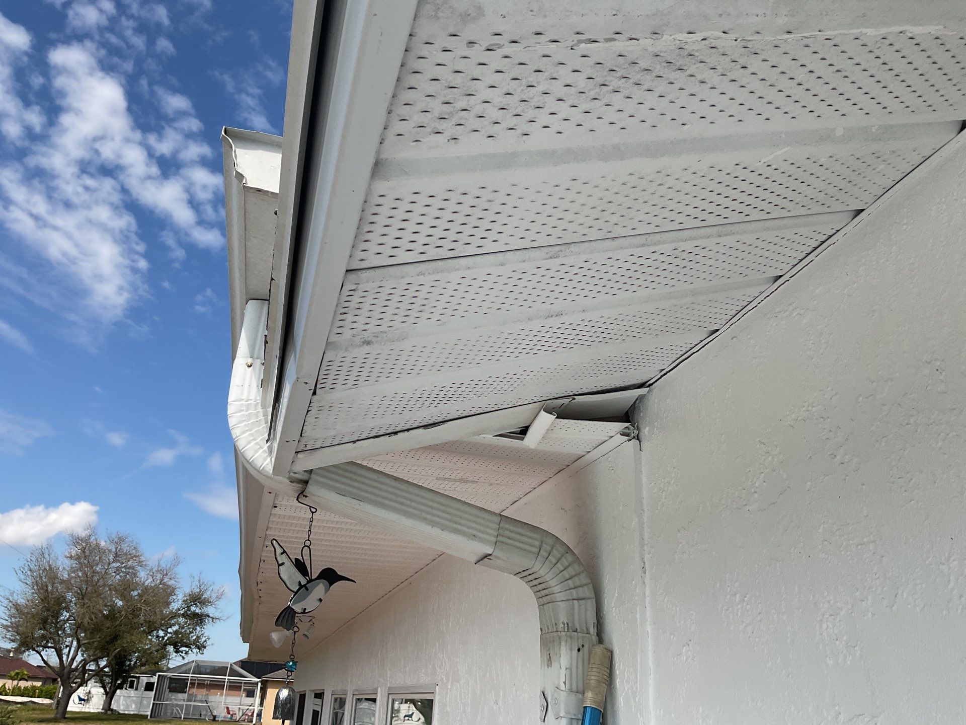 Soffit and Fascia Installation in Cape Coral FL by Gutter Professors