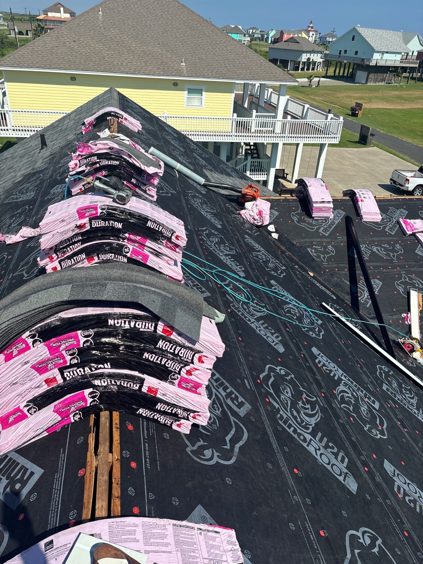 Residential Roofing Repair using Owen's Corning Duration (Lifetime) Shingles by Roof Repair Company