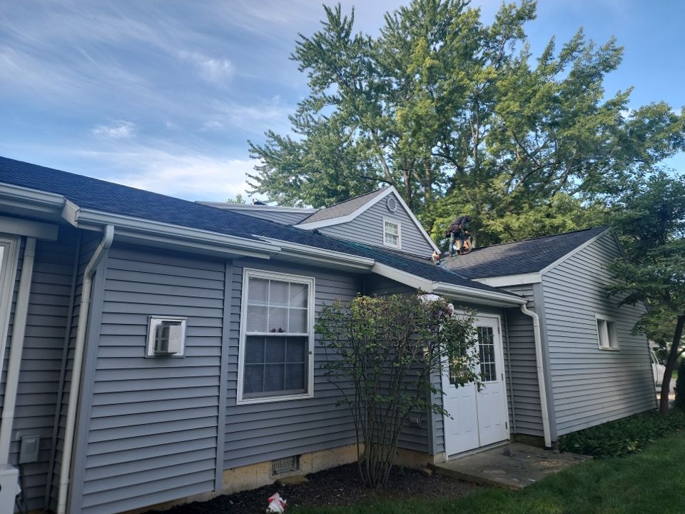 Residential Roofing Installation using GAF Timberline HDZ Charcoal by Nitro Roofing and Construction