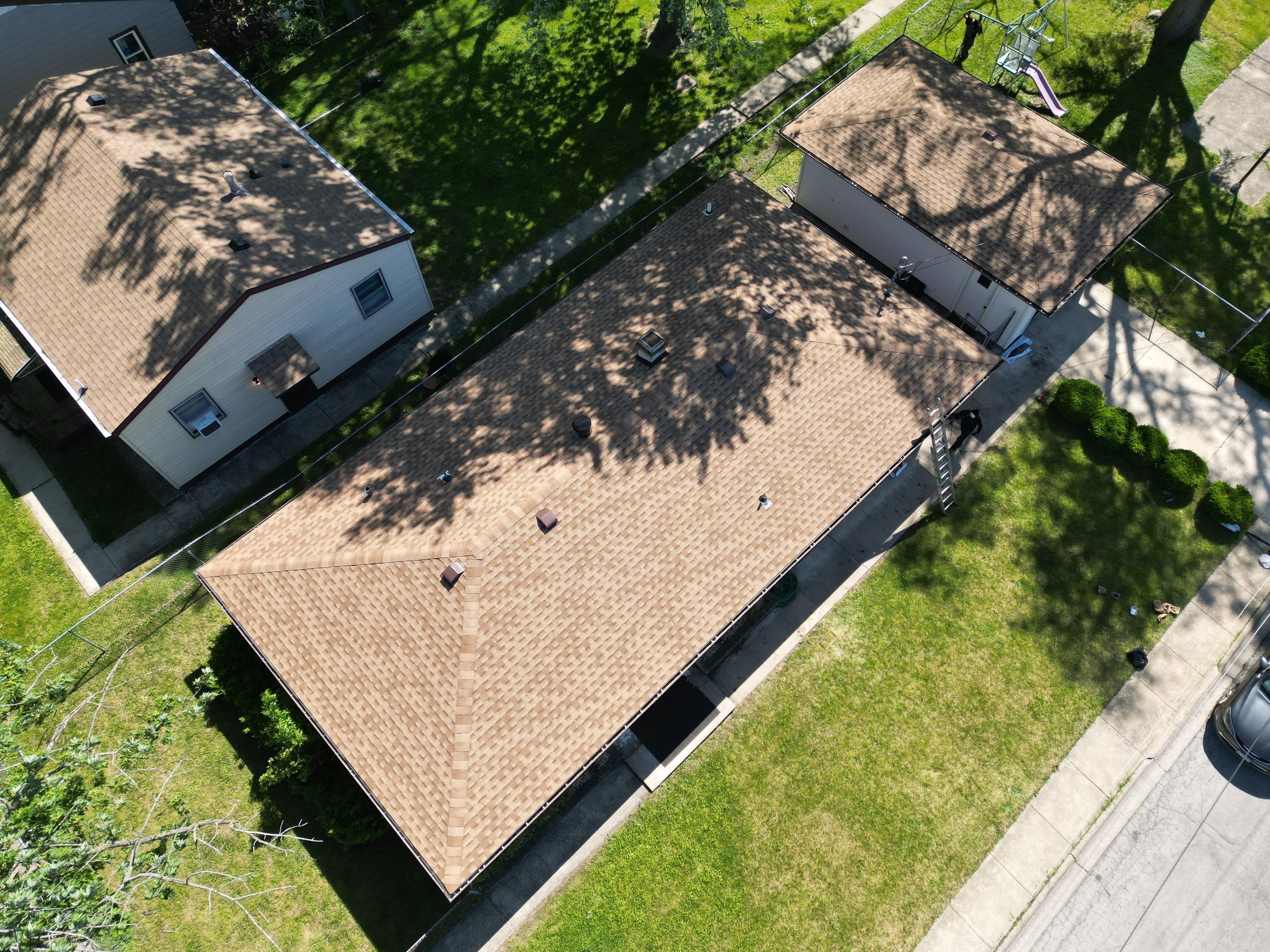 Roof replacement by Optimal Home Improvement 