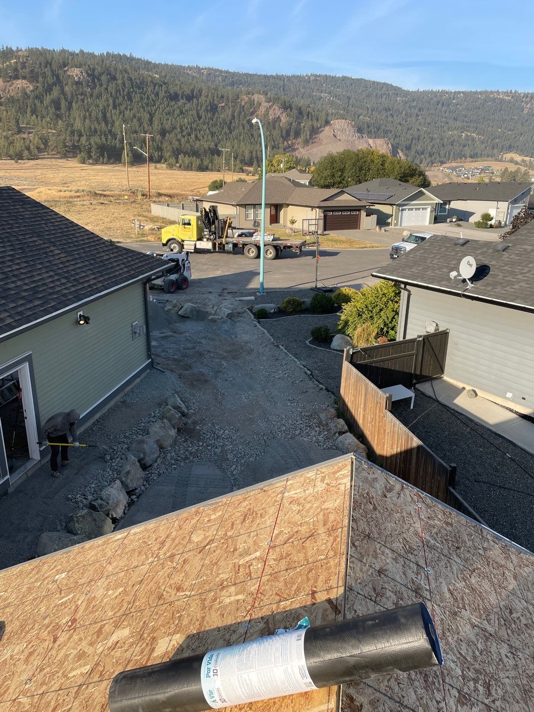 Residential Roofing Installation using IKO Weatherwood shingle by Top Notch Roofing Inc