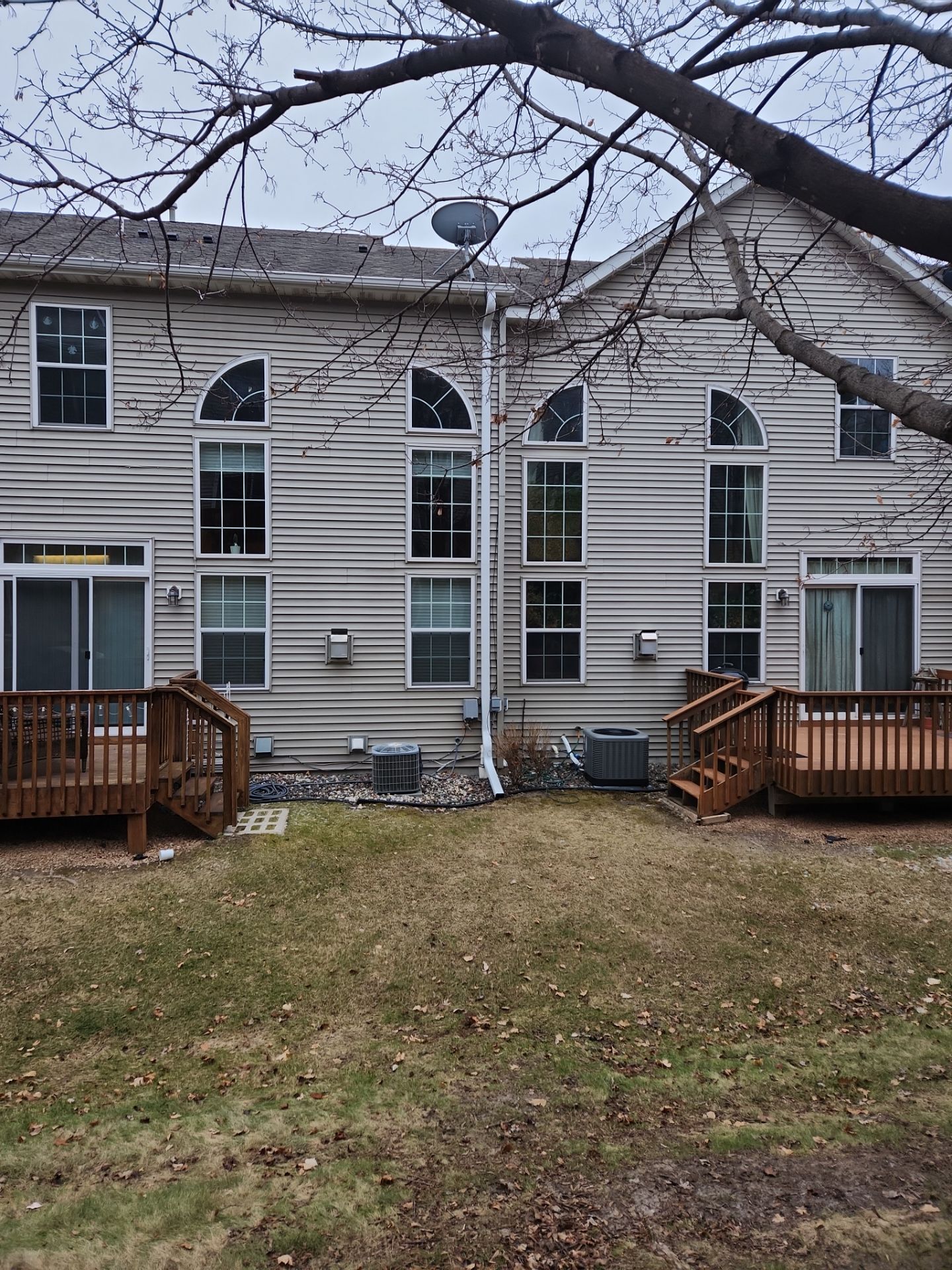 3x4" Downspouts in Chaska by Next Level Seamless Gutters / Exteriors Inc.