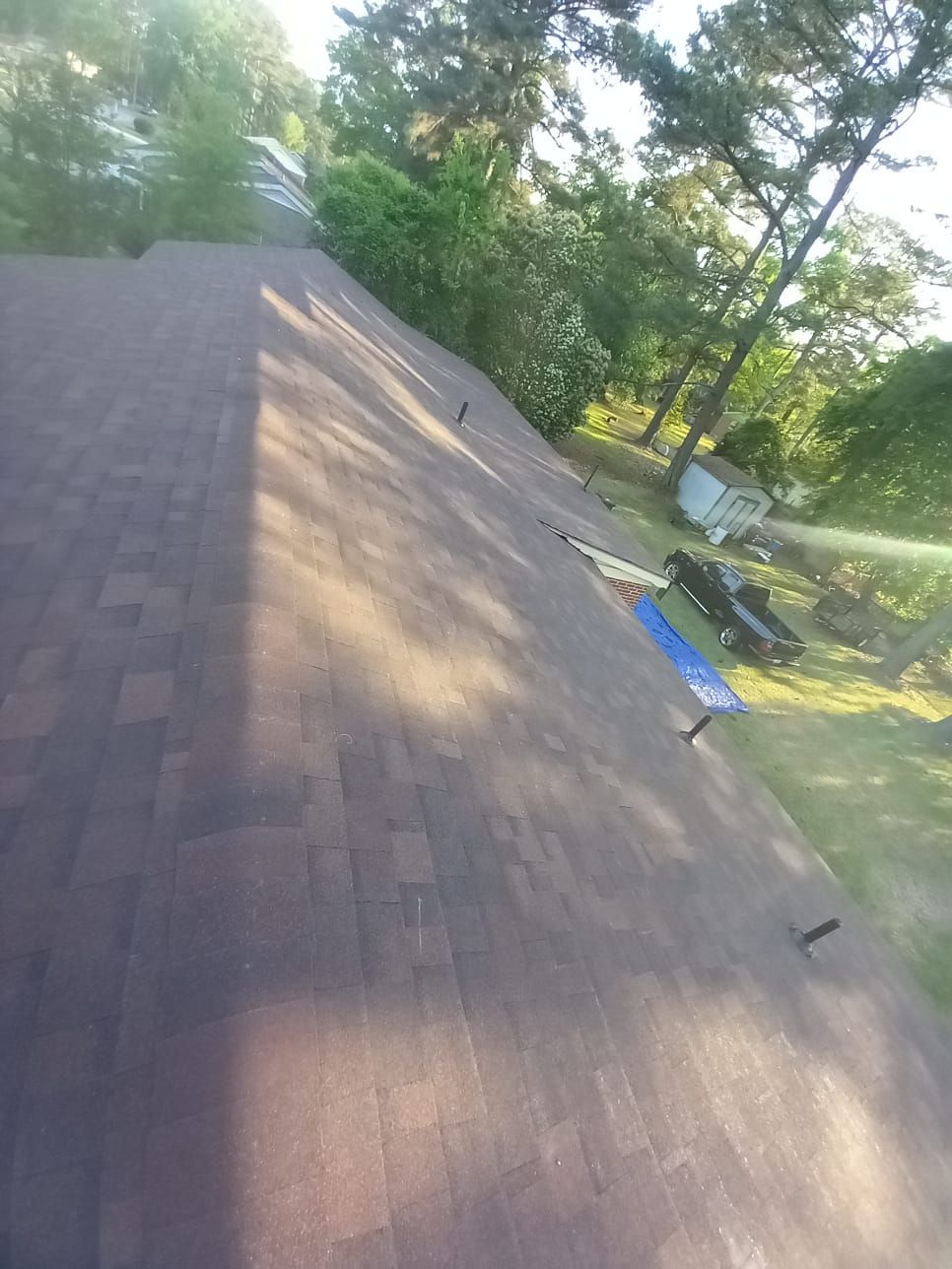 Residential Roofing Installation using High Grade Asphalt Shingles by Carolina Trophy Roofs