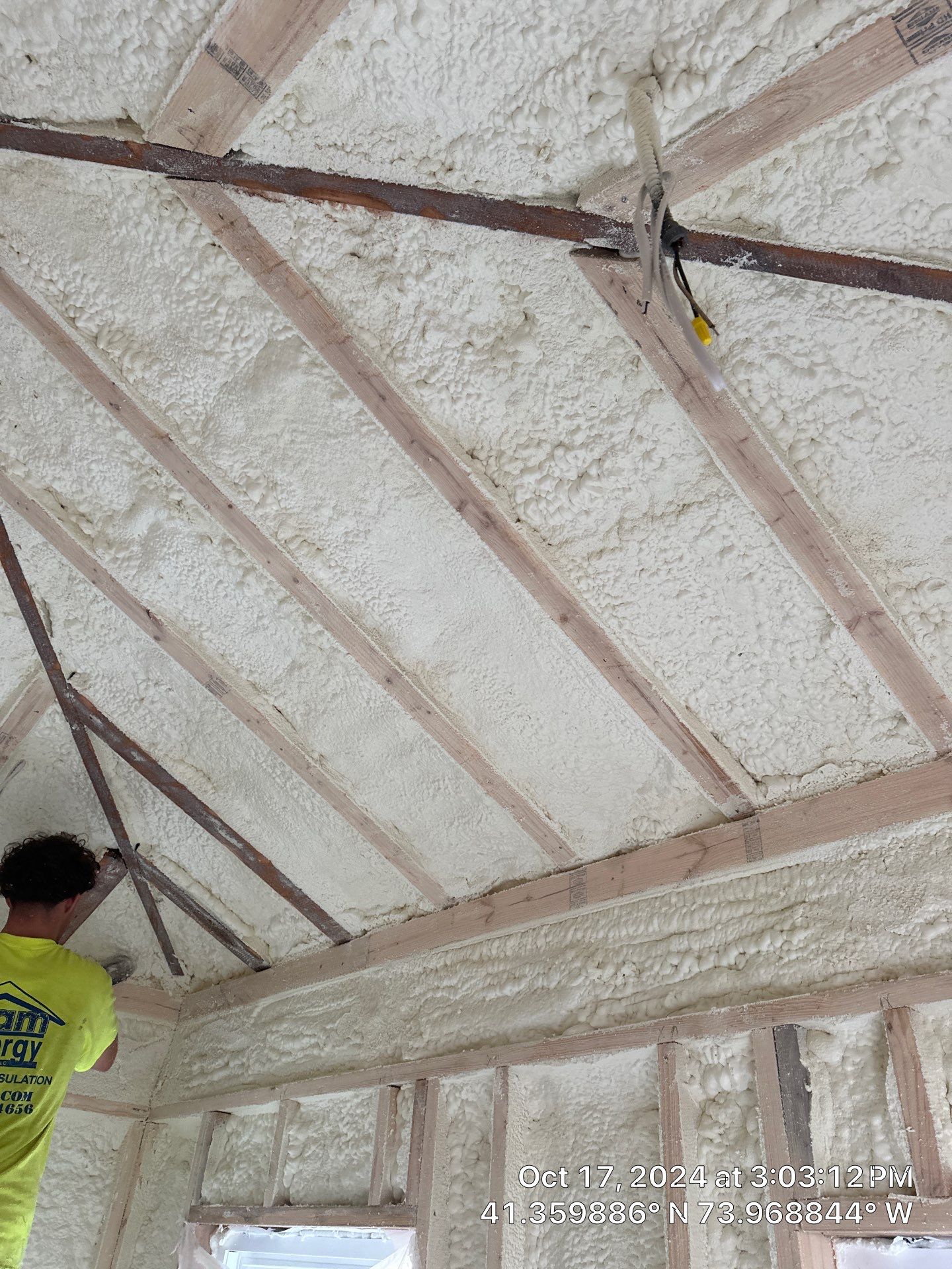 Spray Foam Insulation using Closed Cell Spray Foam by NYS Foam & Energy