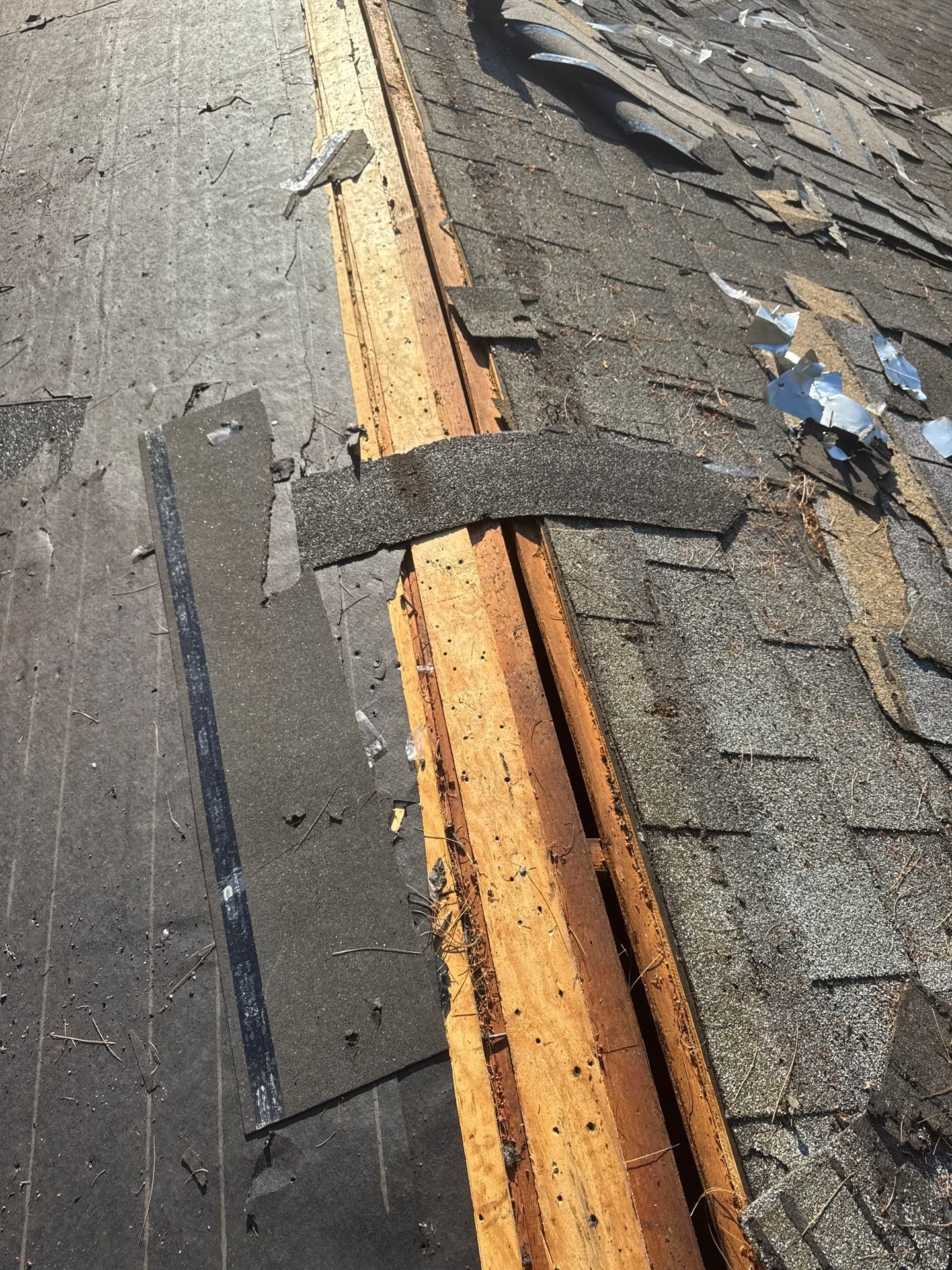 Residential Roofing Installation using GAF Timberline HDZ Charcoal by Rainstoppers Roofing