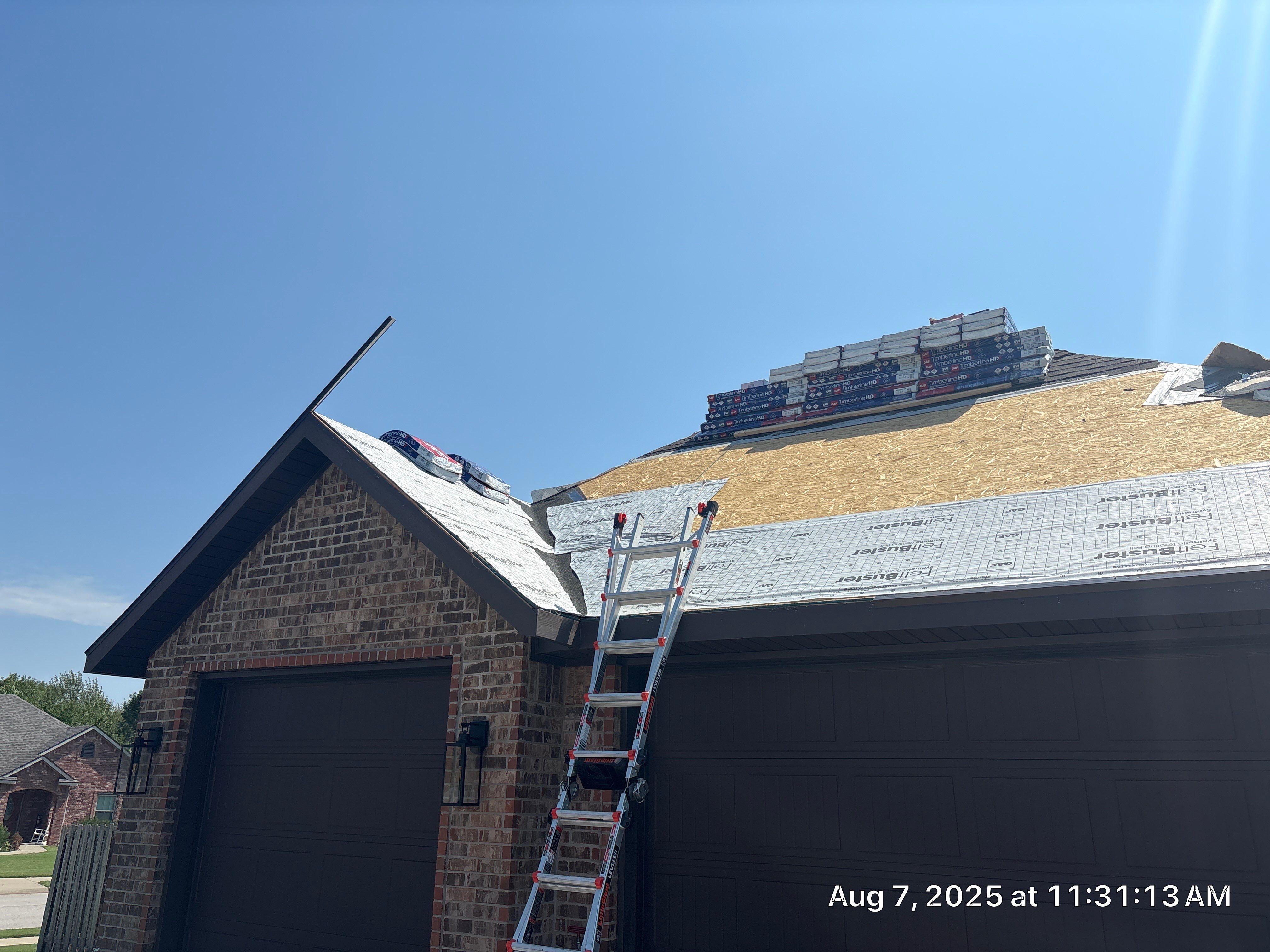 Residential Roof Installation in Springdale, AR by Ozark Mountain Roofing