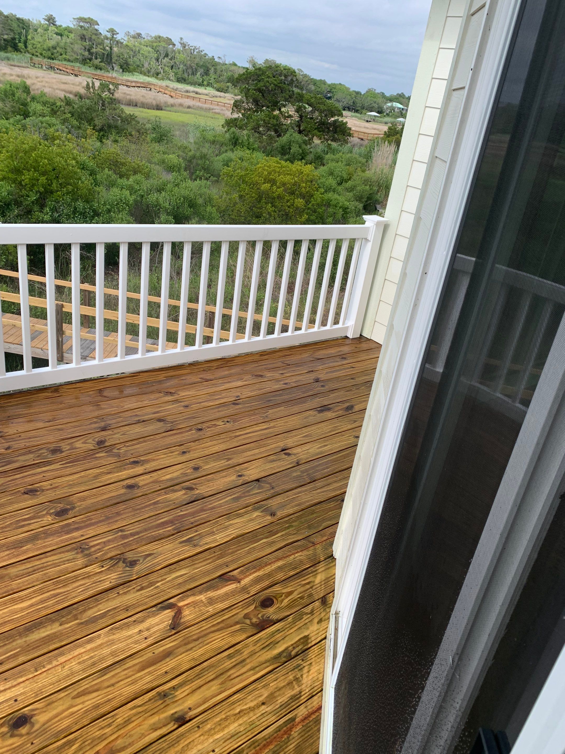 Dock, decks and carport using wood and concrete sealer by DuraSeal