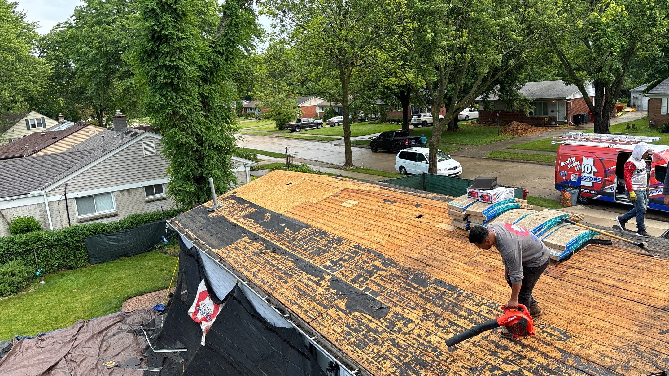 Roof Replacement using CertainTeed Landmark by 180 Contractors