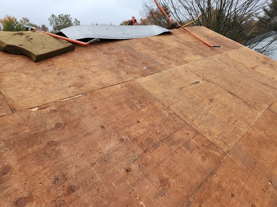 Residential Roofing Installation using Owens Corning TruDefinition Onyx Black by A Plus Exterior