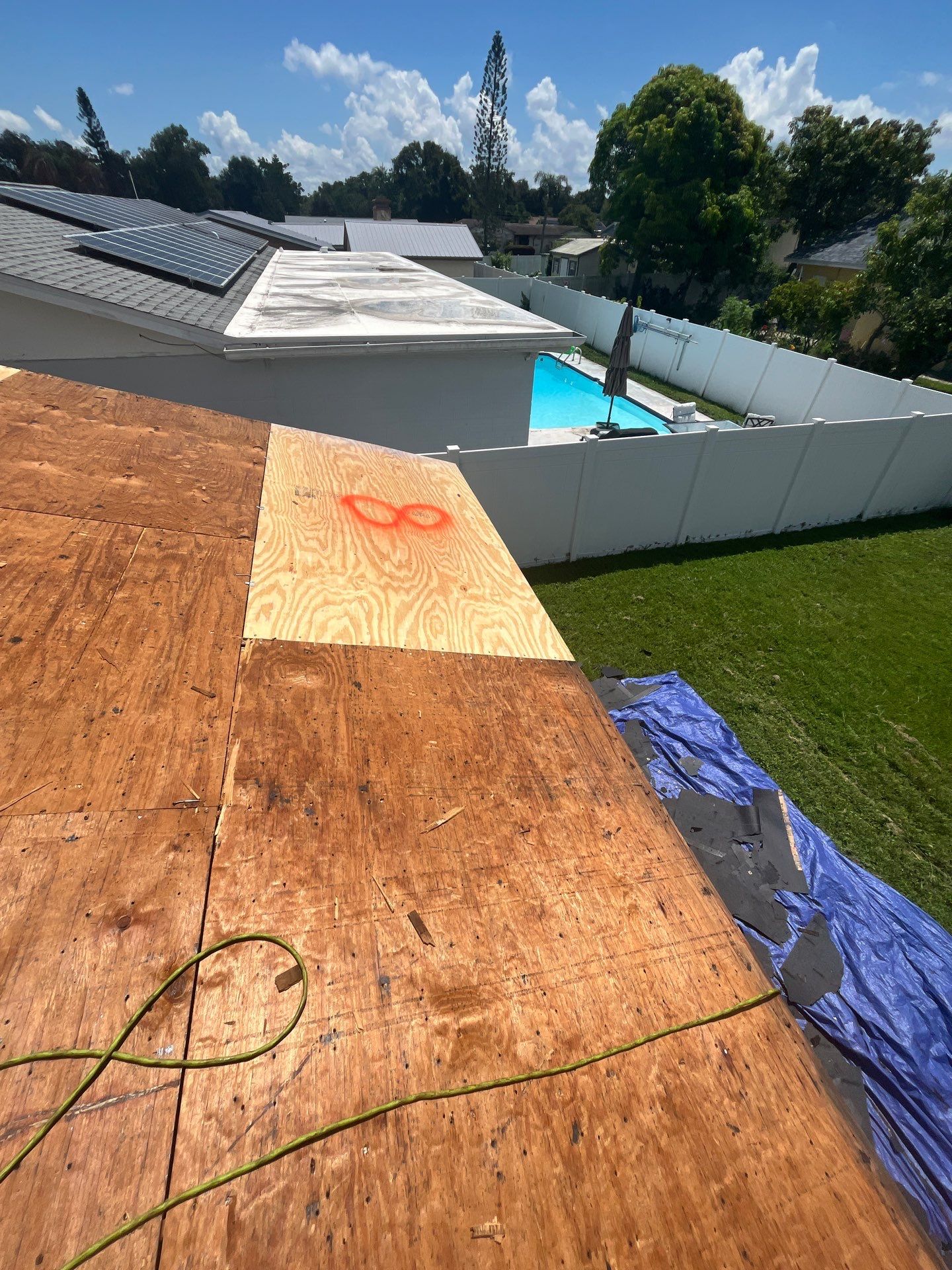 Project in St. Petersburg 33702 by Mitchell Roofing Company LLC 