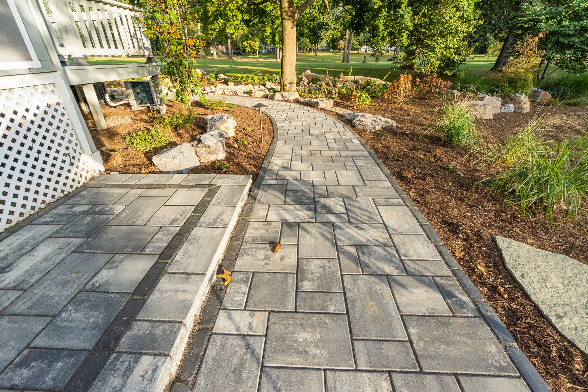 Penn National Project by Potted Luck Landscape
