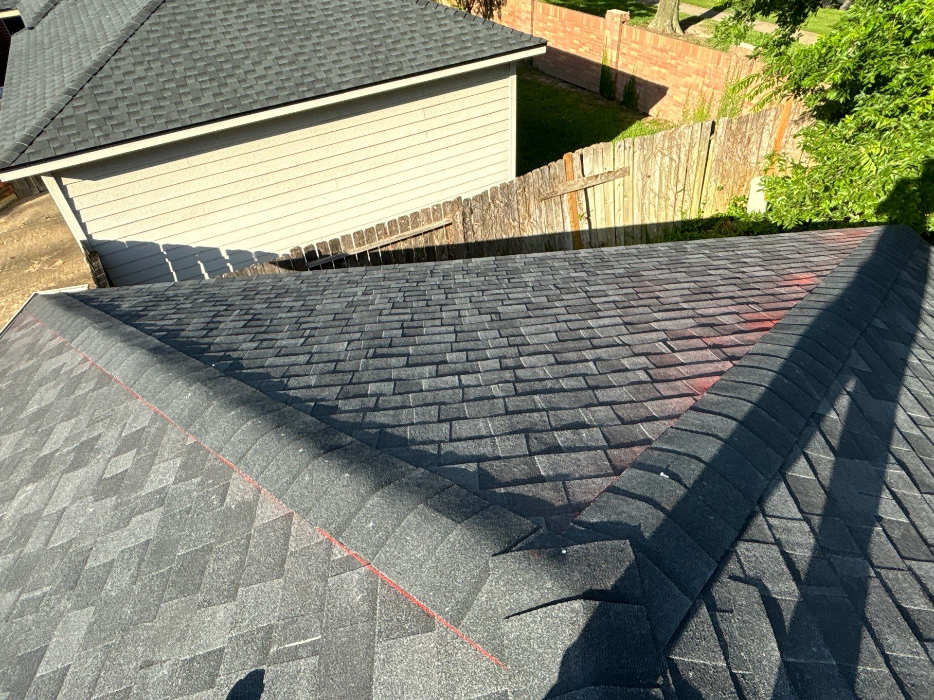 Residential Roofing Installation using Owen's Corning Duration (Lifetime) Shingles by Roof Repair Company