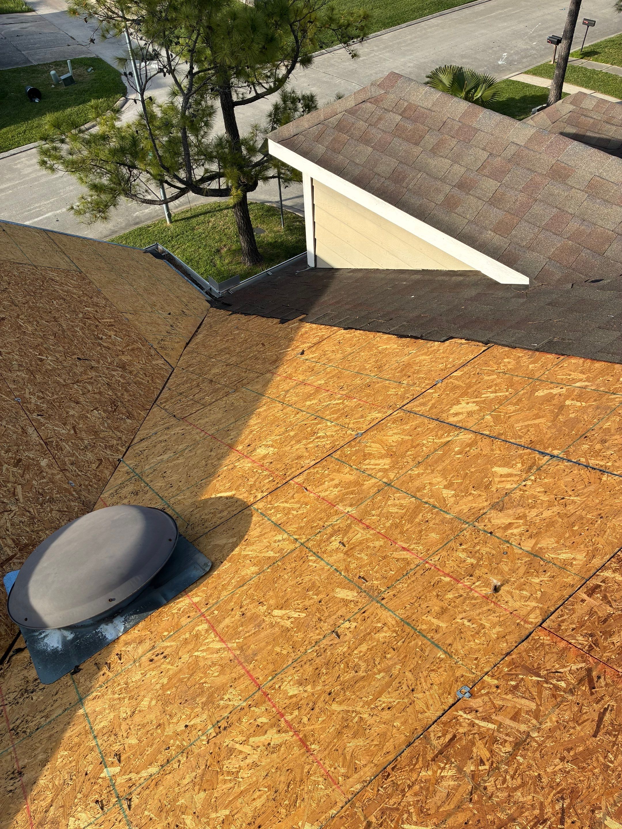 Townhome Reroof by Berry Good Roofing