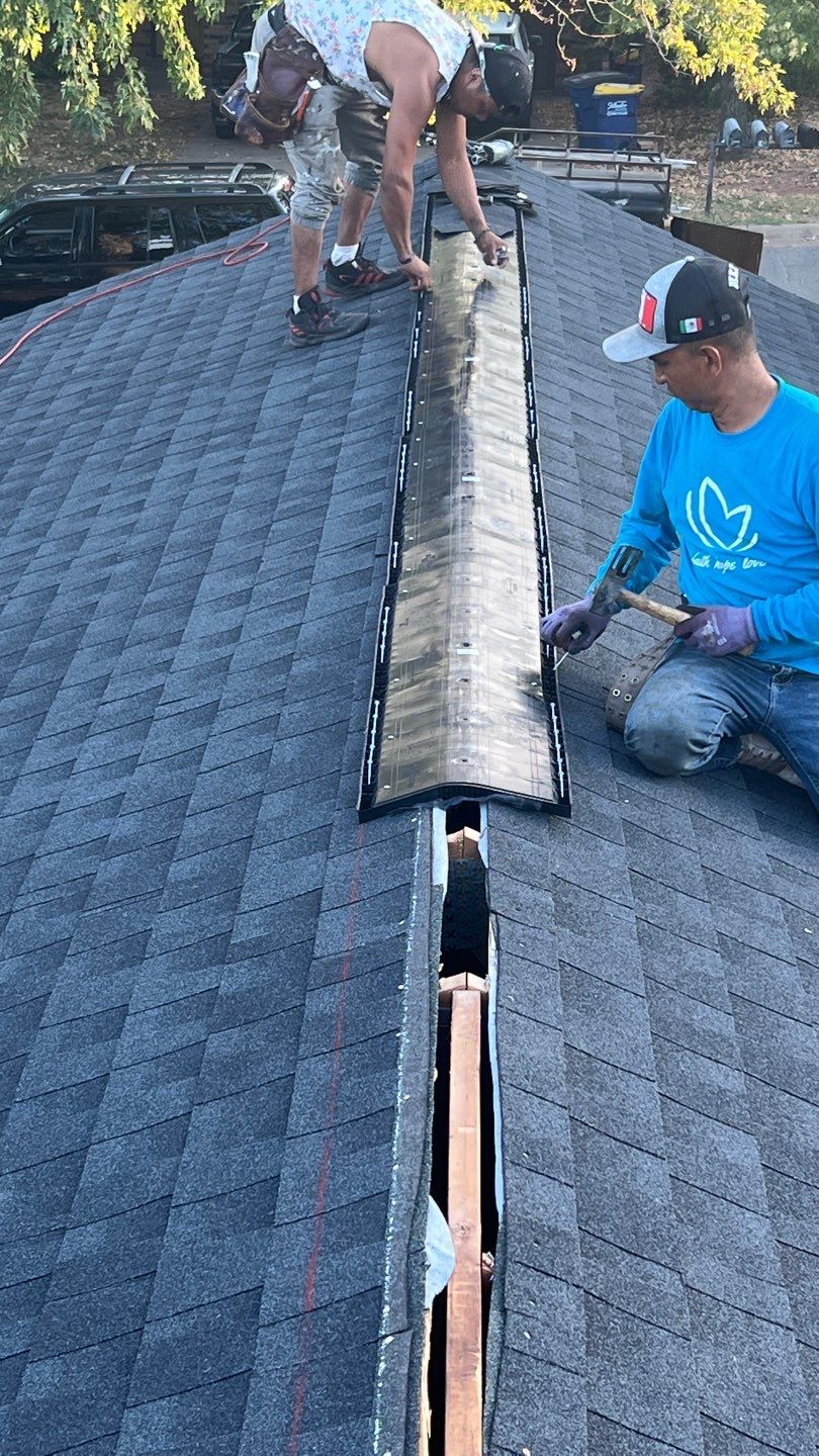 Residential Roofing Installation using GAF Natural Shadow  by A & H Roofing and Contracting