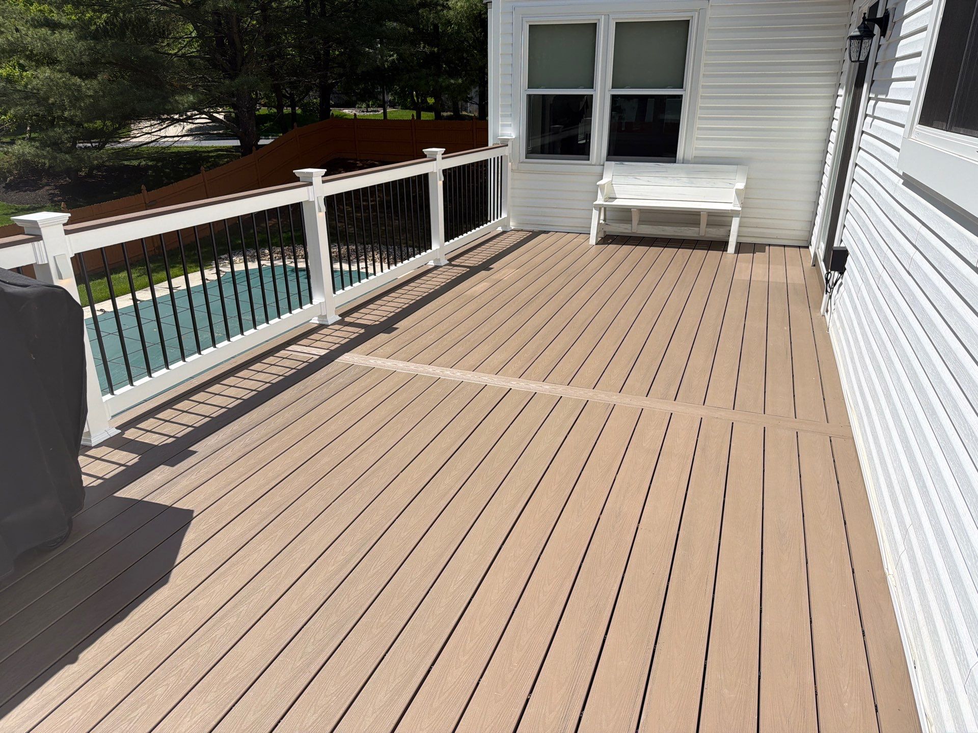 New Deck in Voorhees Township, New Jersey by deck guardian