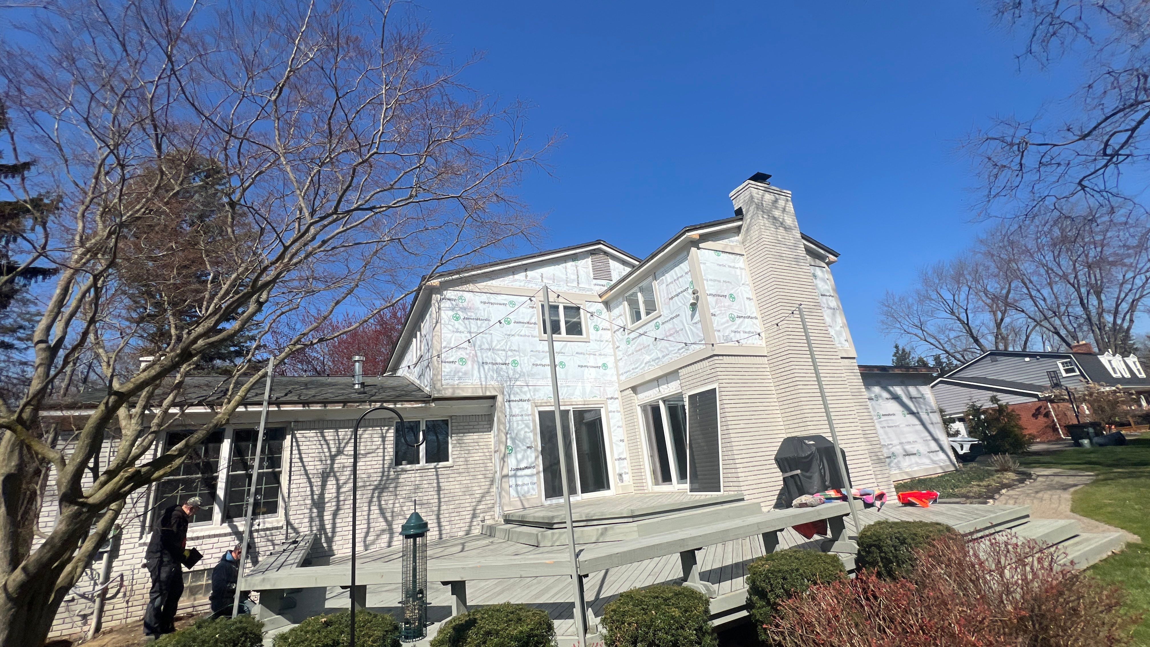 James Hardie Siding Replacement by Bloomfield Construction & Restoration