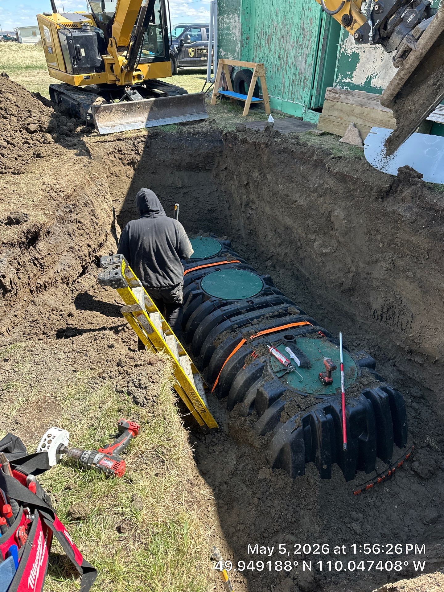 Septic System Installation and Tank Replacement in Walsh, Alberta by Septic Medic Inc.