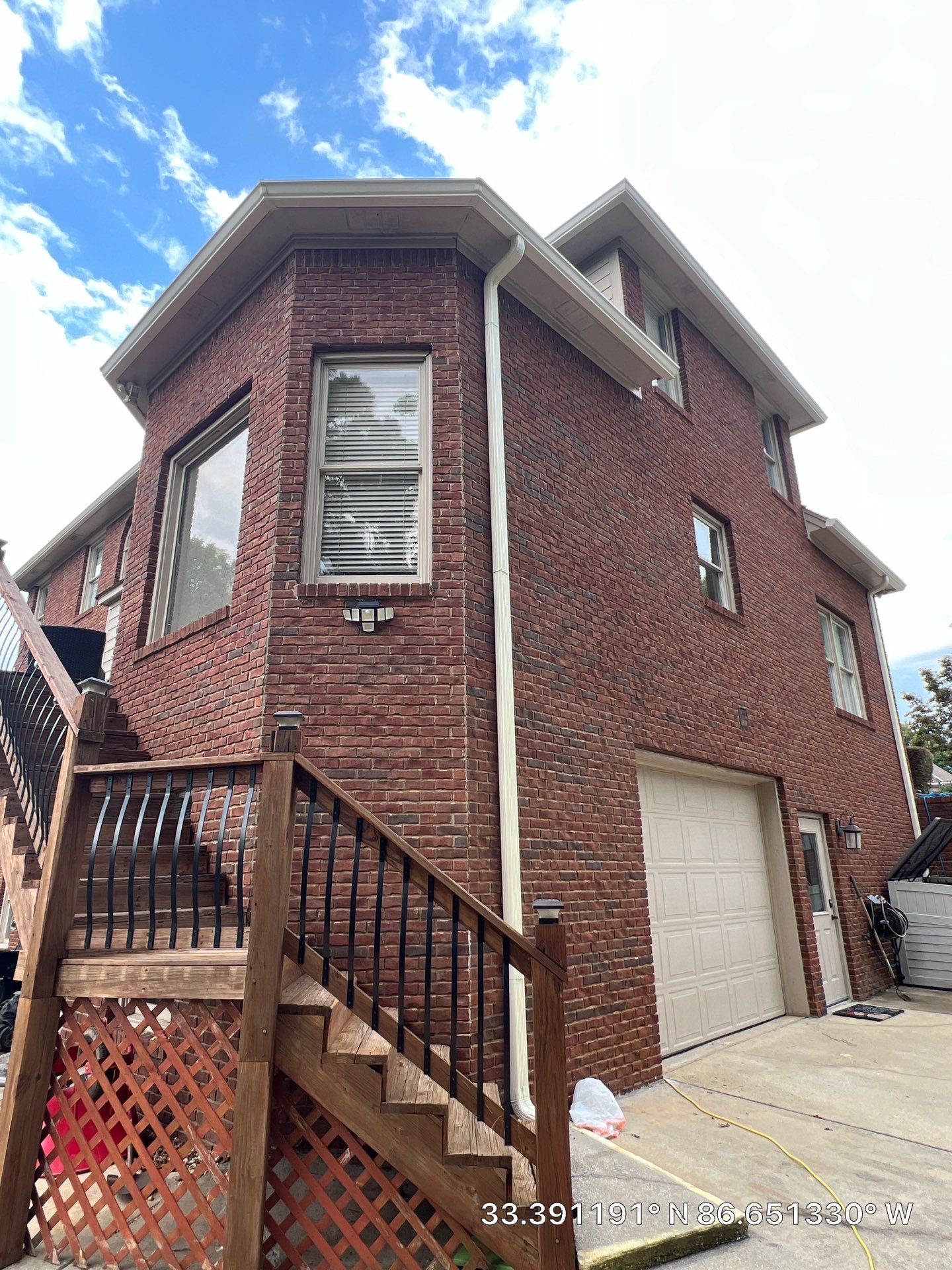 Shingle/Gutter Replacement in Hoover (Weatherwood) by The Roofing Dudes