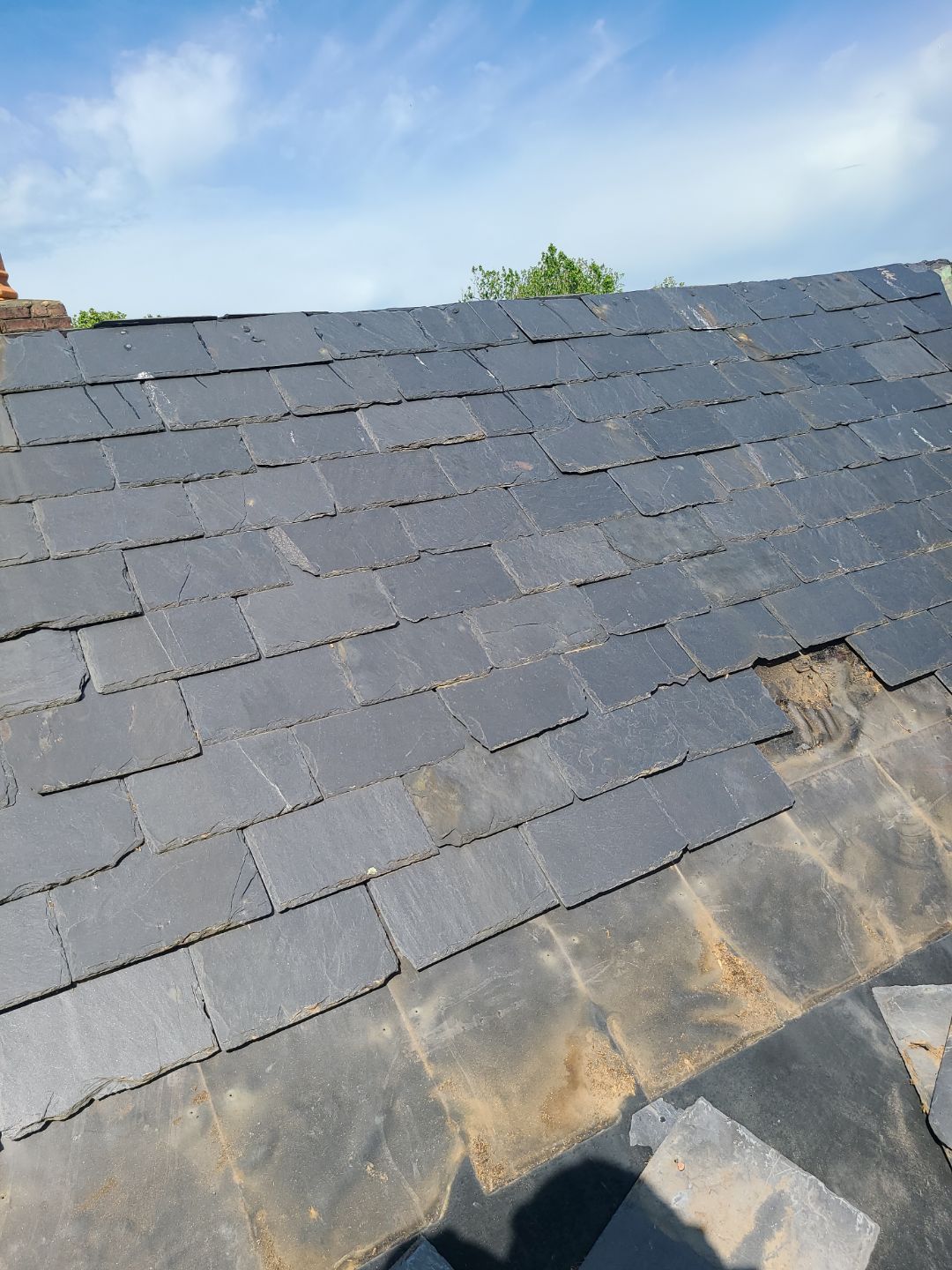 Lorton: EPDM Flat Roof with Partial Slate Replacement by RM Banning, Inc.