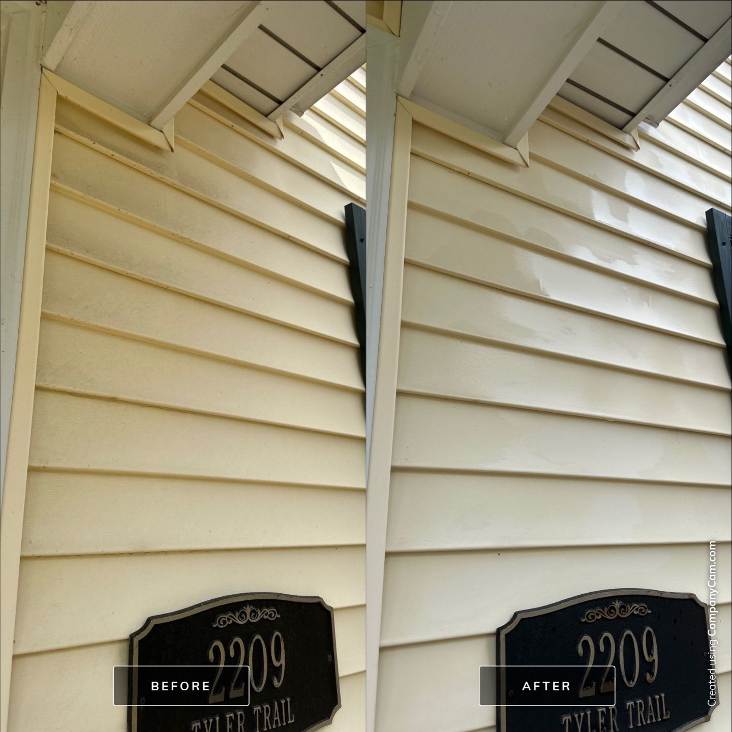 Project in McHenry by Simmons Power & Soft Washing