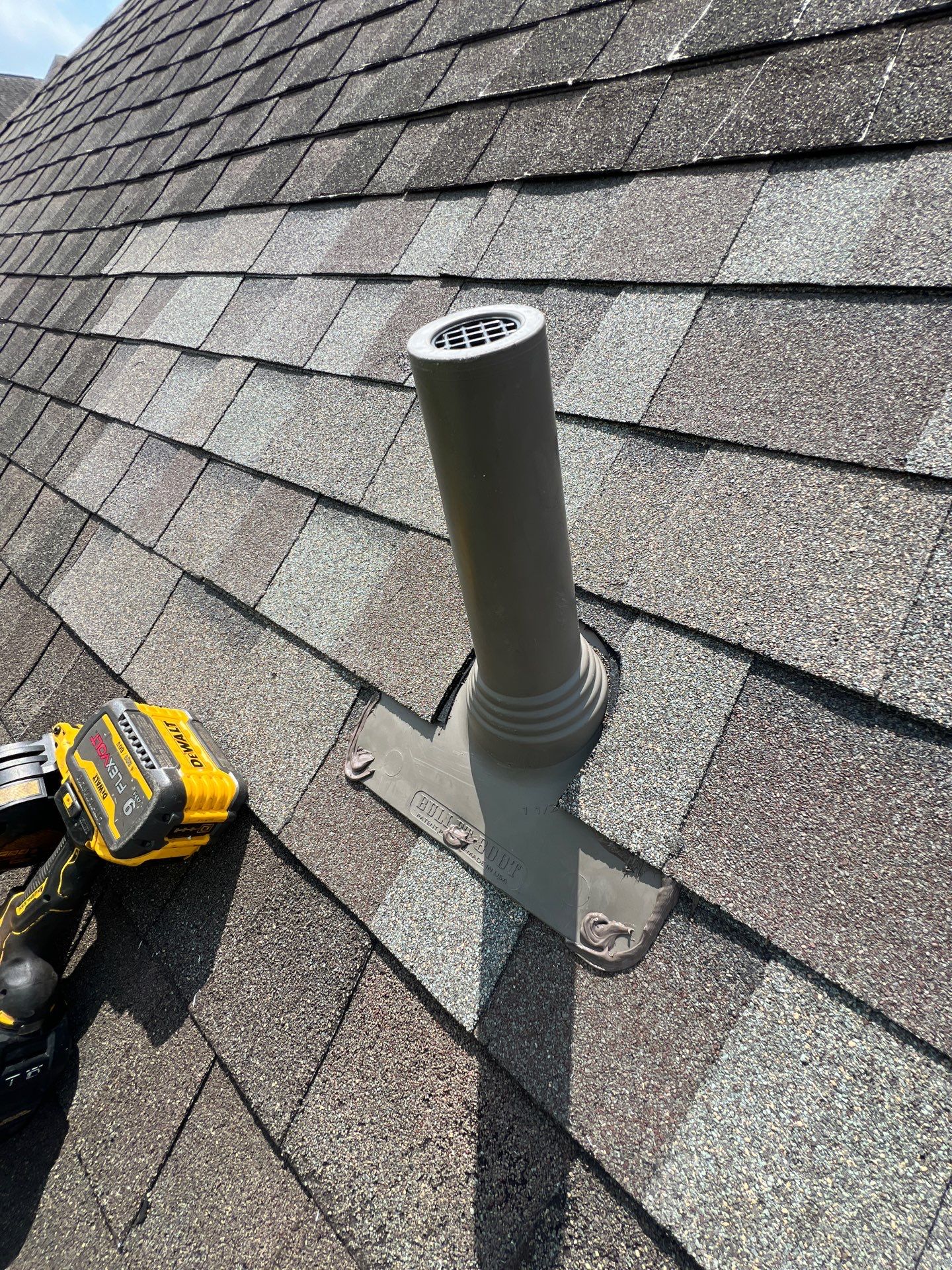 Hail Damage using Owen's Corning Duration (Lifetime) Shingles by Roof Repair Company