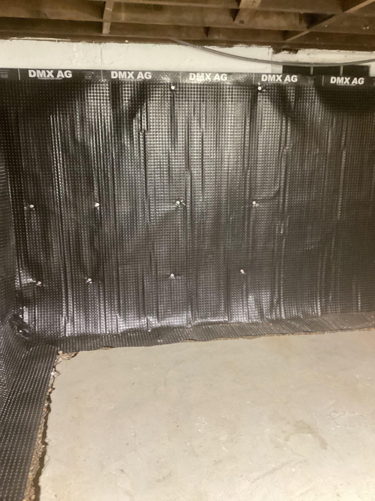 Interior Basement Waterproofing in NE MPLS by Waterproofing Northeast