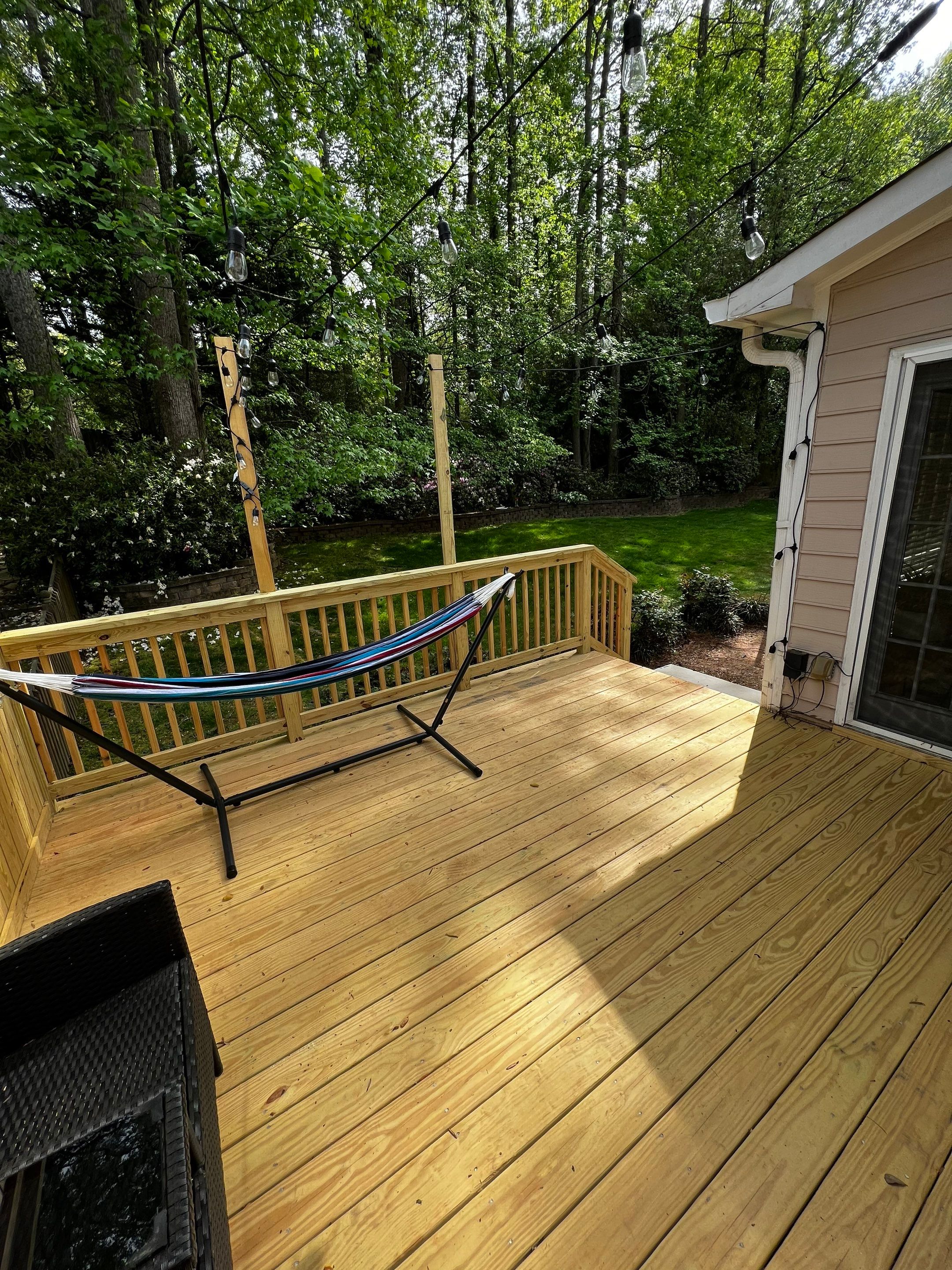 Custom Screened Porch and Multi-Level Wood Deck in Acworth by Swift Home Renovations