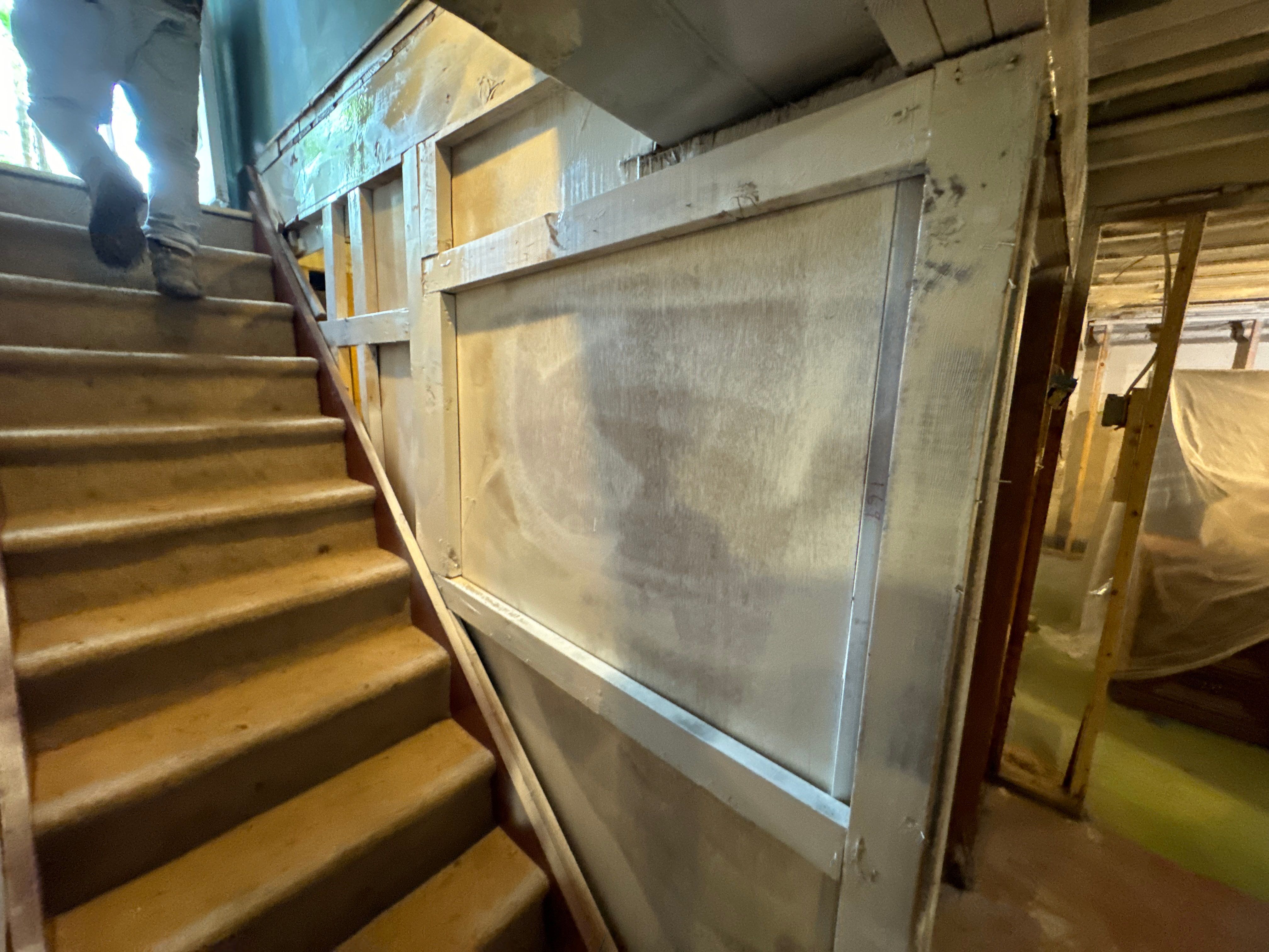Interior French Drain & Mold Remediation Little Falls NJ by Pure Service Pro, LLC 